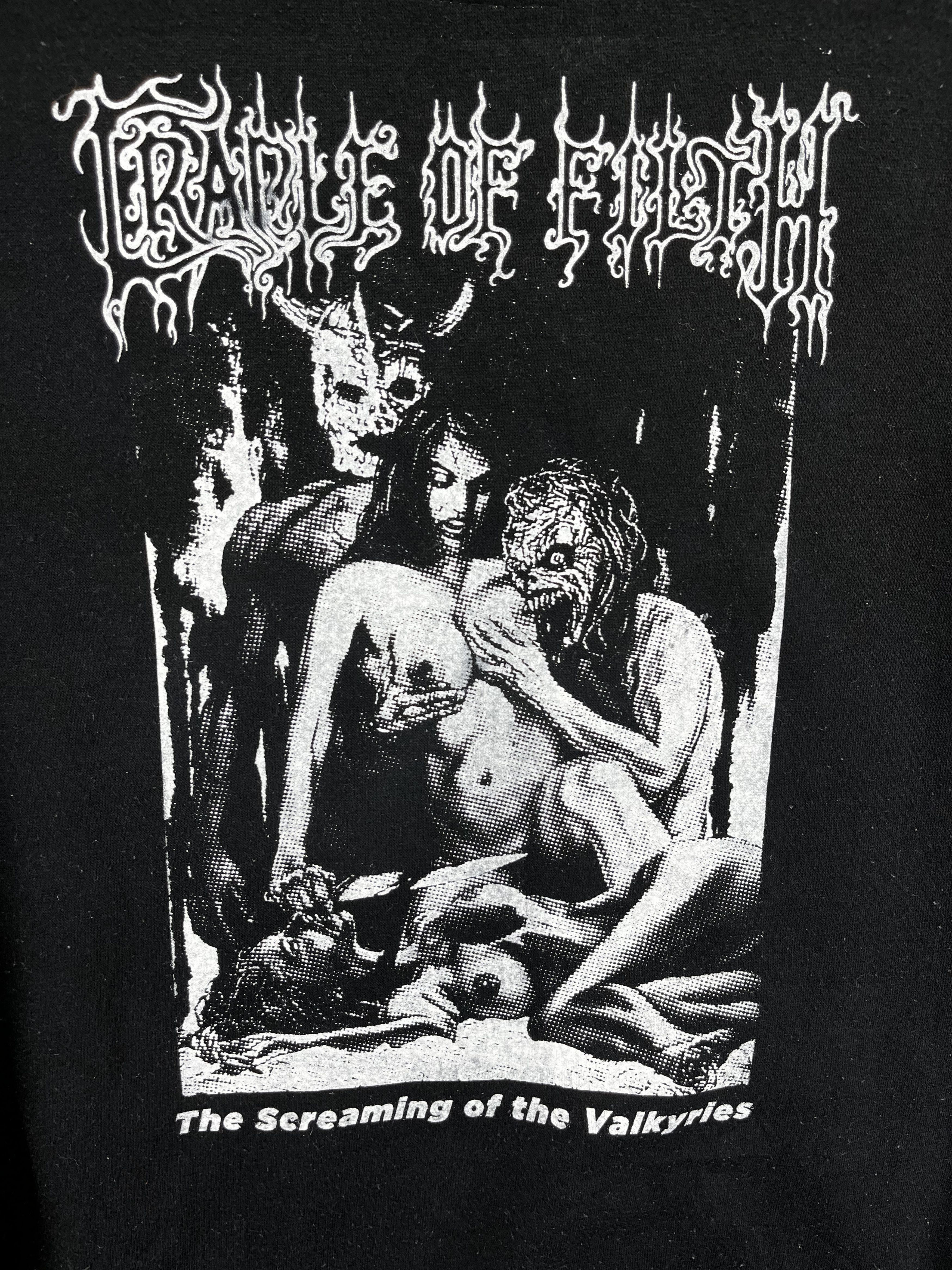 Band Tees Cradle of Filth Punk Rock Band Tees Rare Hooded Sweatshirt Size US S / EU 44-46 / 1 - 5 Thumbnail