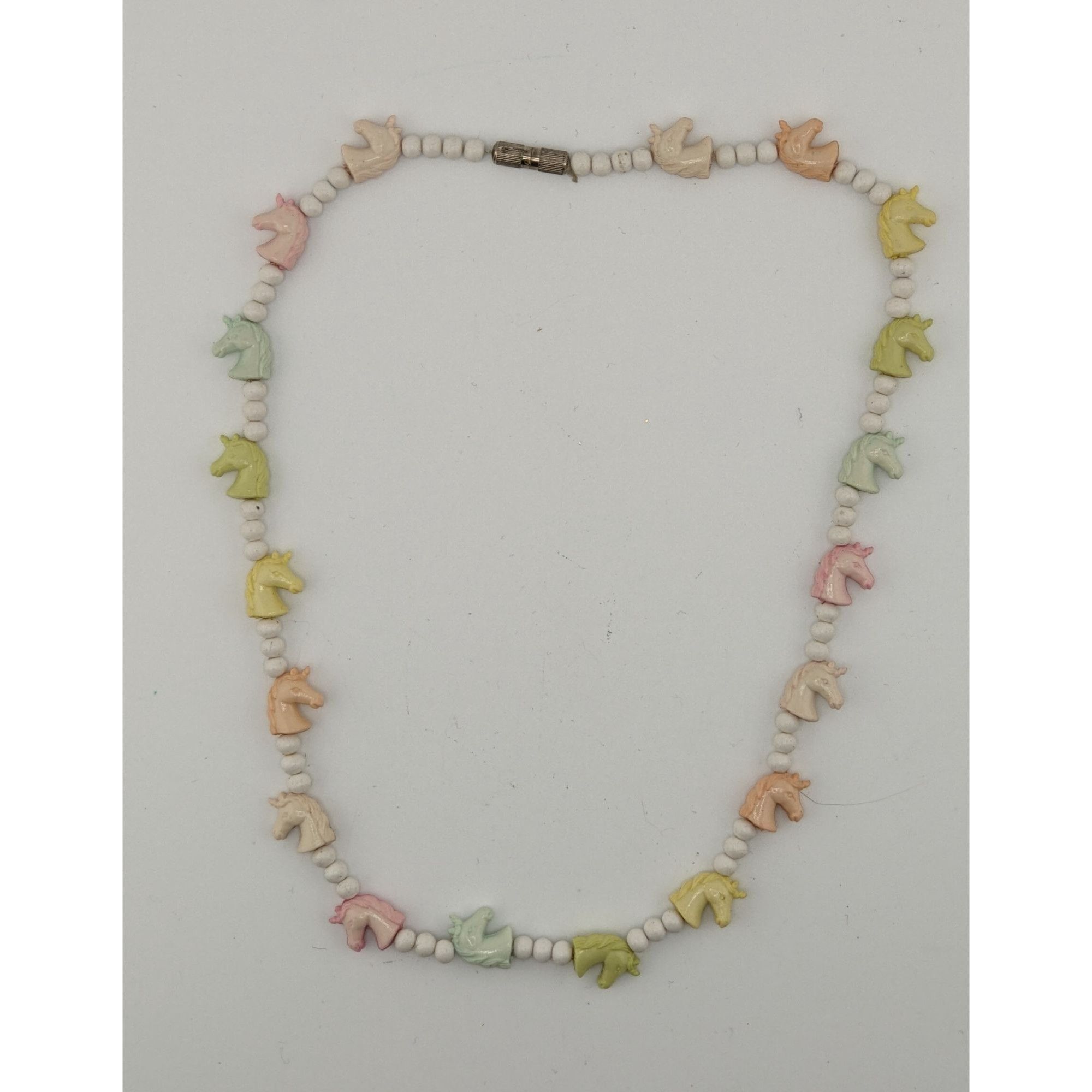 Other Pastel Unicorn Kidcore Beaded Necklace Size ONE SIZE - 5 Thumbnail