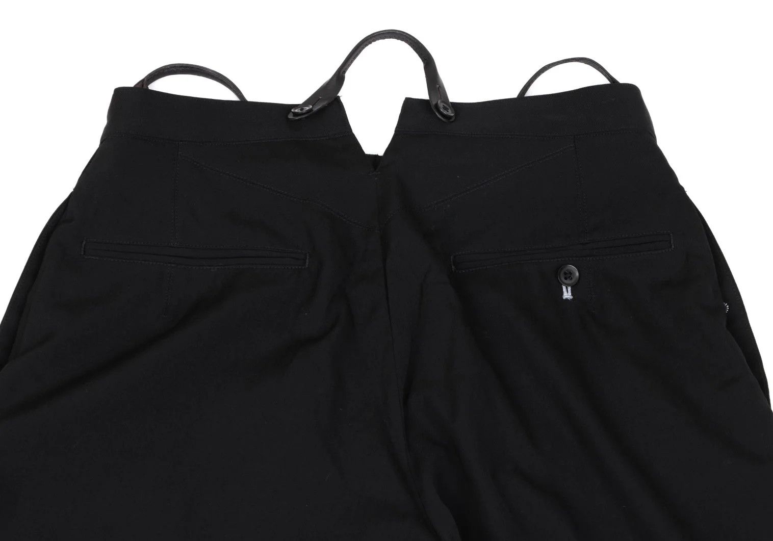 Yohji Yamamoto Yohji Yamamoto Wool Gabardine Wide Pants Size US 32 / EU 48 - 11 Thumbnail