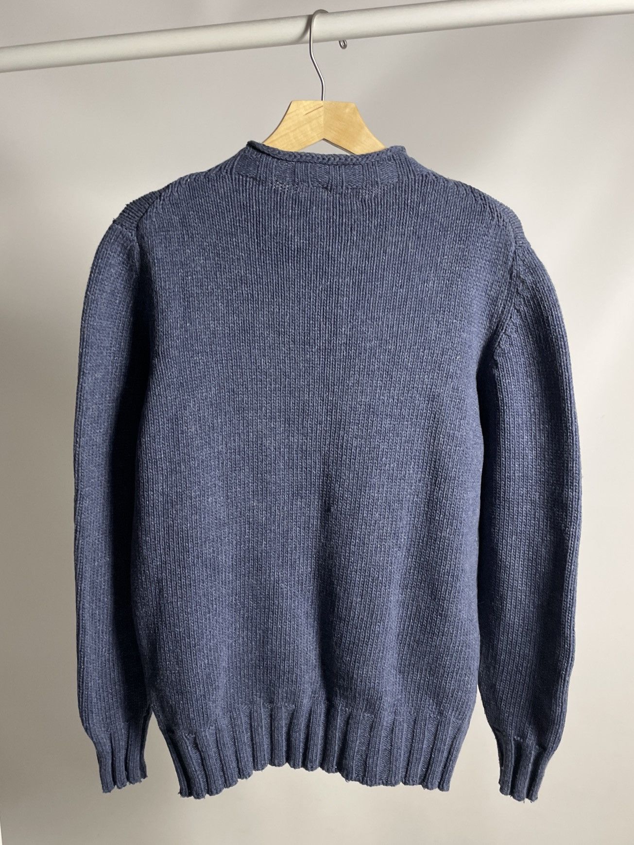 Fred Perry × Lonsdale × Vintage VINTAGE 🦕 Fred Perry Centre Logo London Knitted Sweater Size US M / EU 48-50 / 2 - 9 Thumbnail