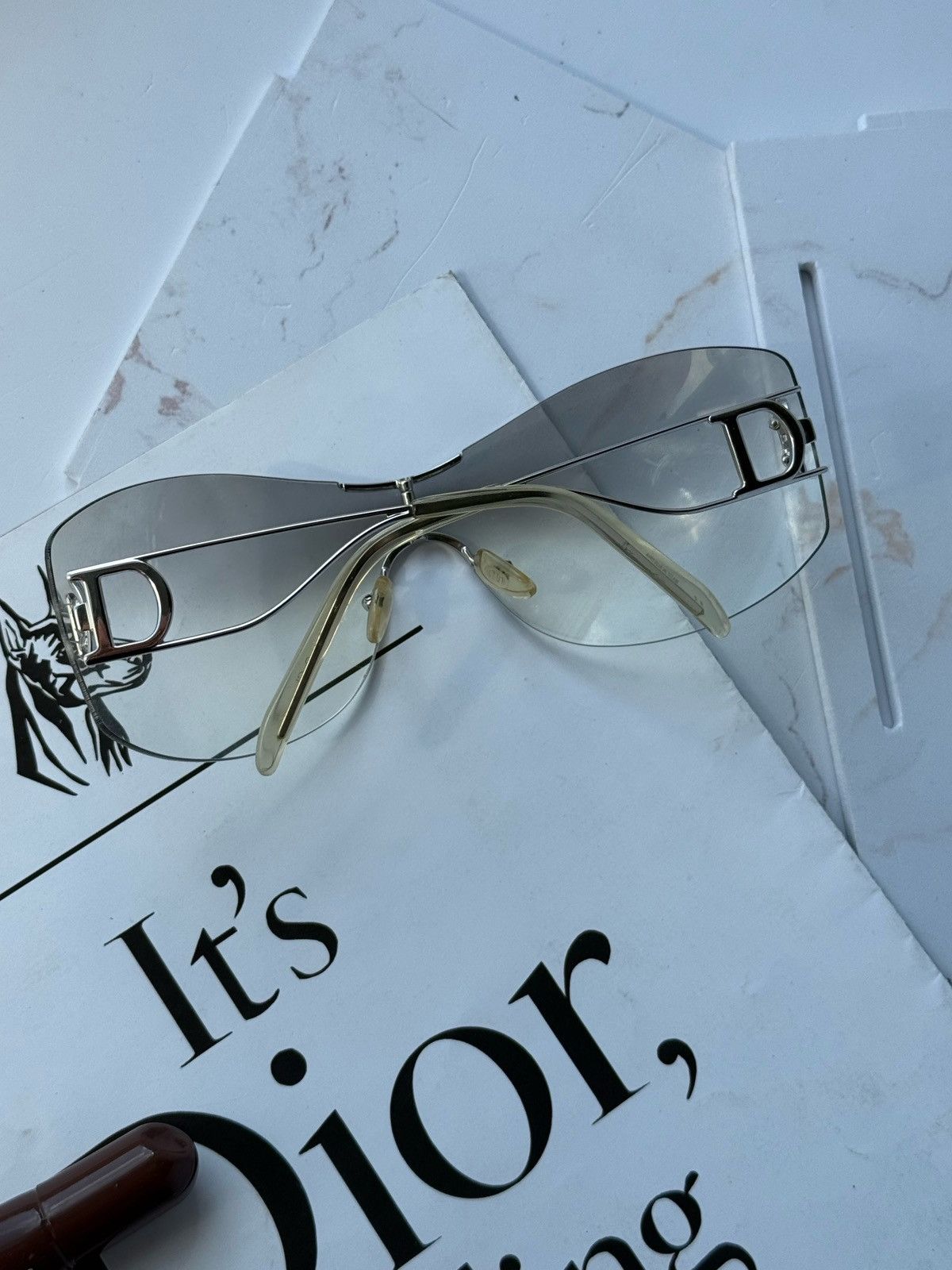Dior Dior Galliano vintage sunglasses Diorella Size ONE SIZE - 1 Thumbnail