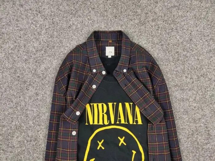 Flannel Vintage Flannel Shirt Travis Scott Style Size US M / EU 48-50 / 2 - 5 Thumbnail