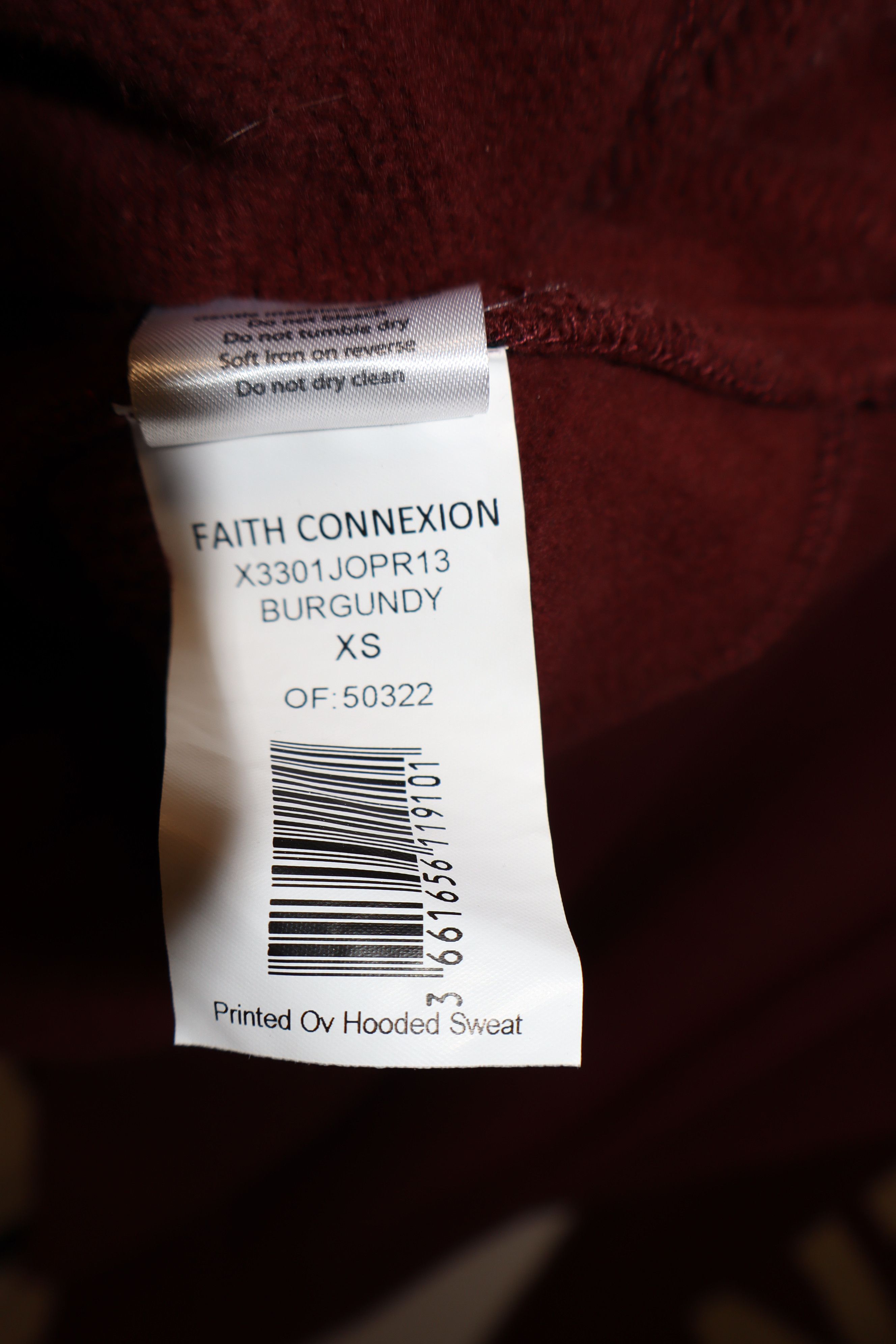 Faith Connexion Oversized laced hoodie Size US XS / EU 42 / 0 - 15 Thumbnail