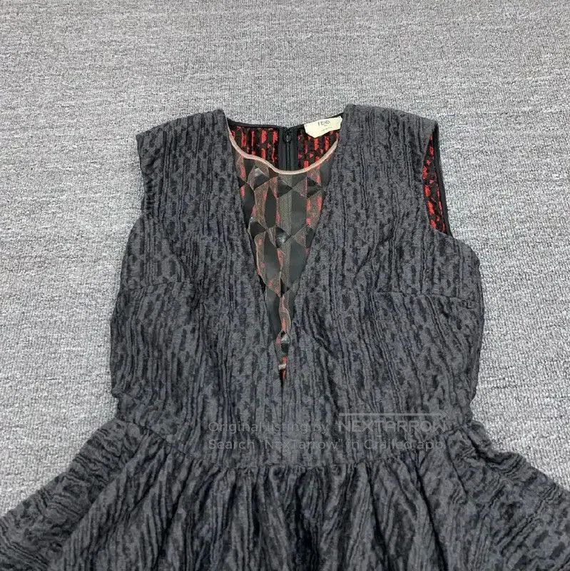 Fendi Fendi Black Cotton Women's Dress Size S . Size S / US 4 / IT 40 - 5 Thumbnail