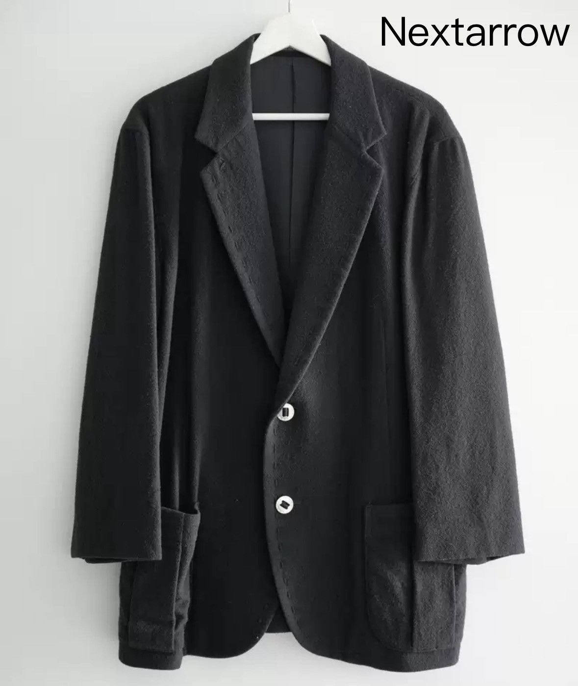 Yohji Yamamoto Yohji Yamamoto 05aw hand sewn silver buckle suit Size US L / EU 52-54 / 3 - 1 Thumbnail
