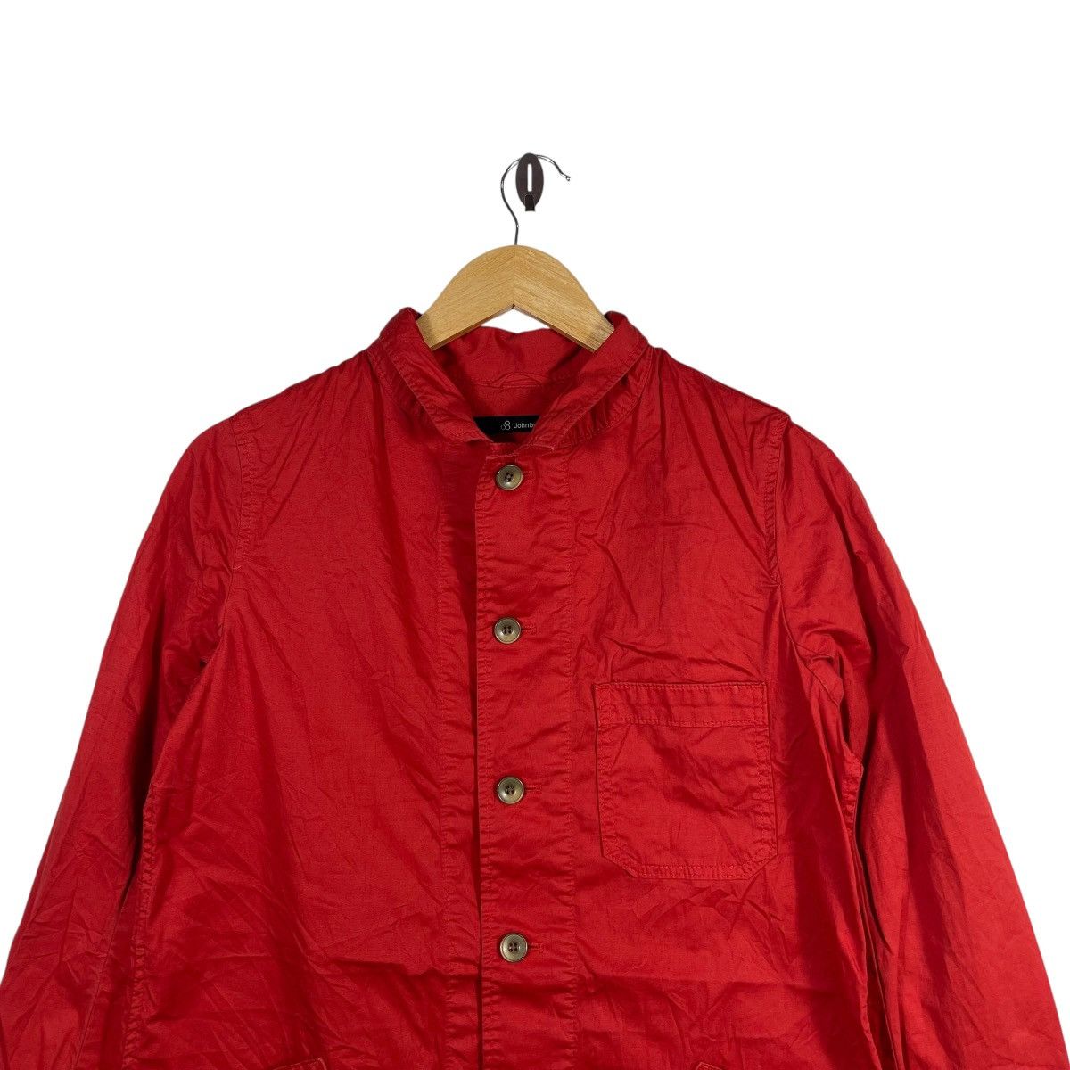 Johnbull Johnbull Red Cotton Shop Coat Lightweight Work Jacket Size US M / EU 48-50 / 2 - 2 Thumbnail