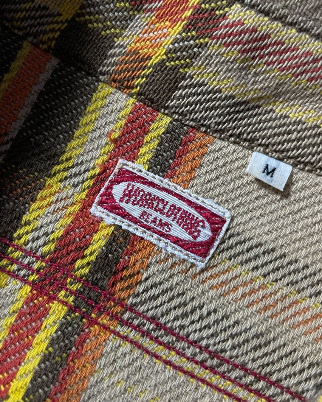 Beams Japan Heavy Flannel Shirt Double Pocket BEAMSWORK JAPAN Size M Size US M / EU 48-50 / 2 - 6 Thumbnail