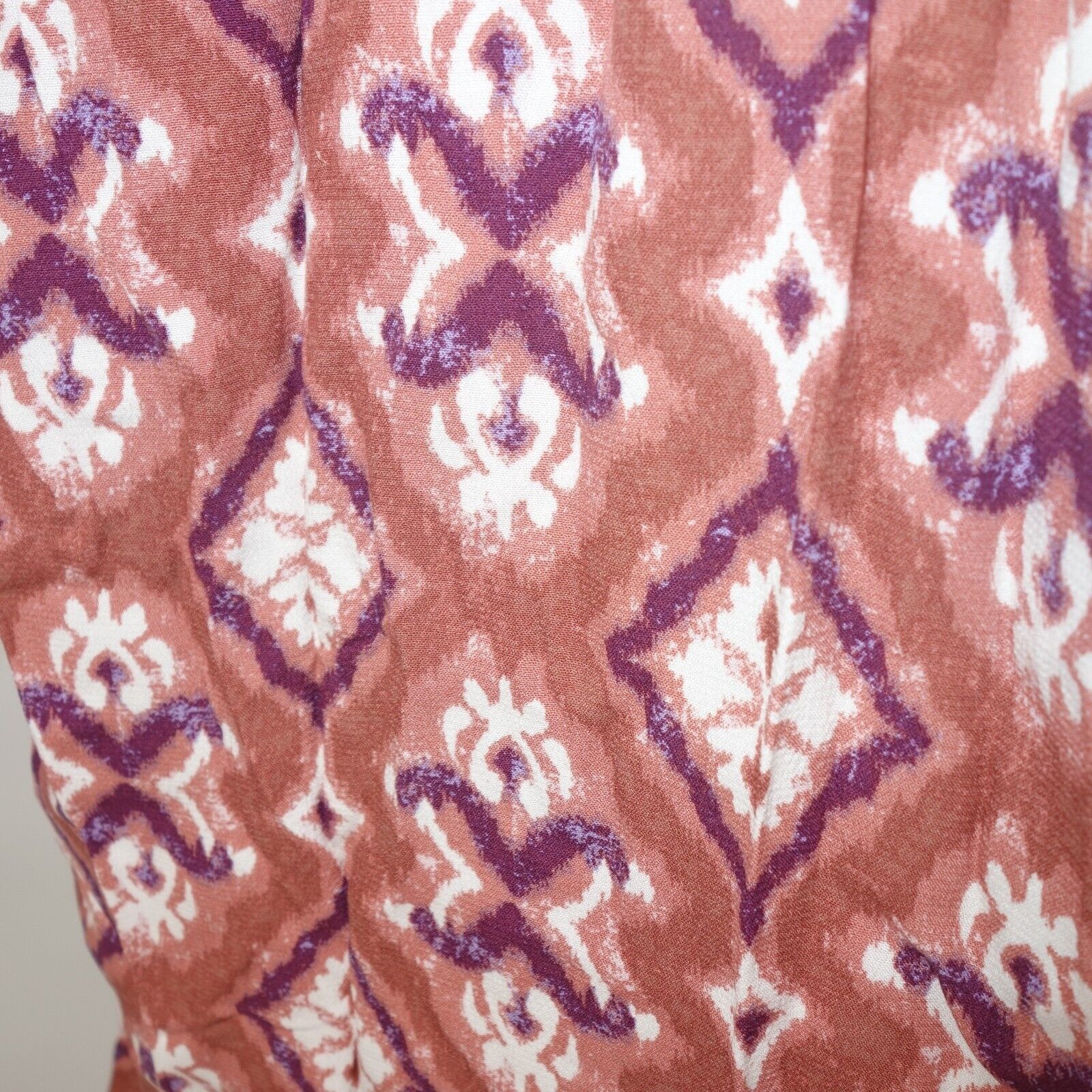 Other NEW Knox Rose Cognac Paisley Duster Cardigan Kimono Pink Size L / US 10 / IT 46 - 5 Thumbnail