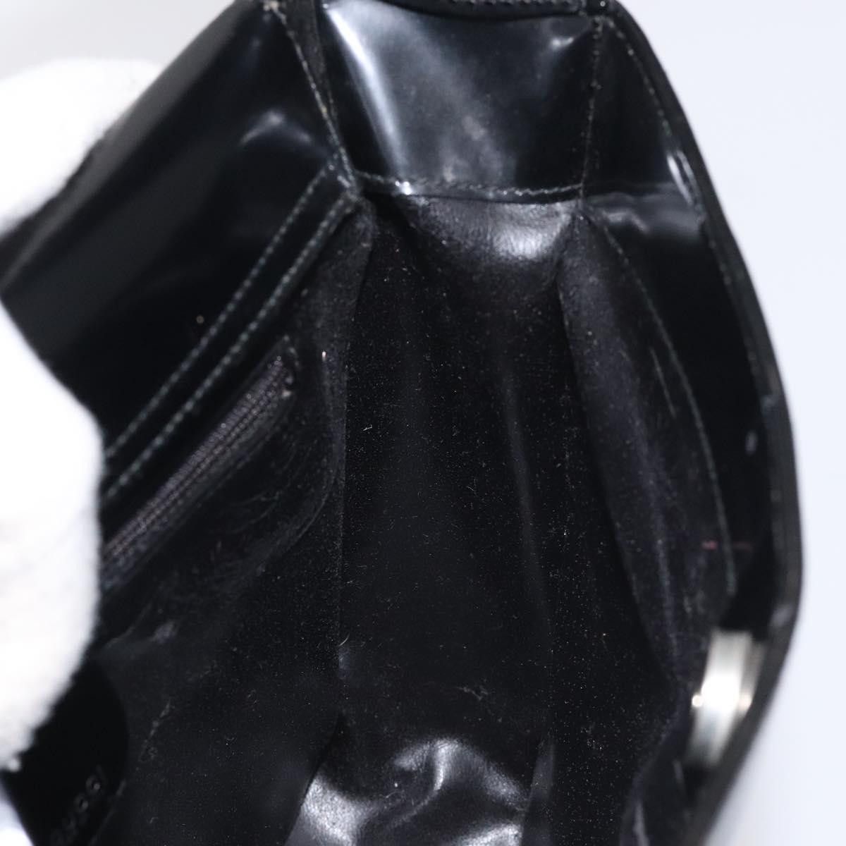 Gucci GUCCI Shoulder Bag Patent Leather Black 000 1013 000 1013 Size ONE SIZE - 16 Thumbnail