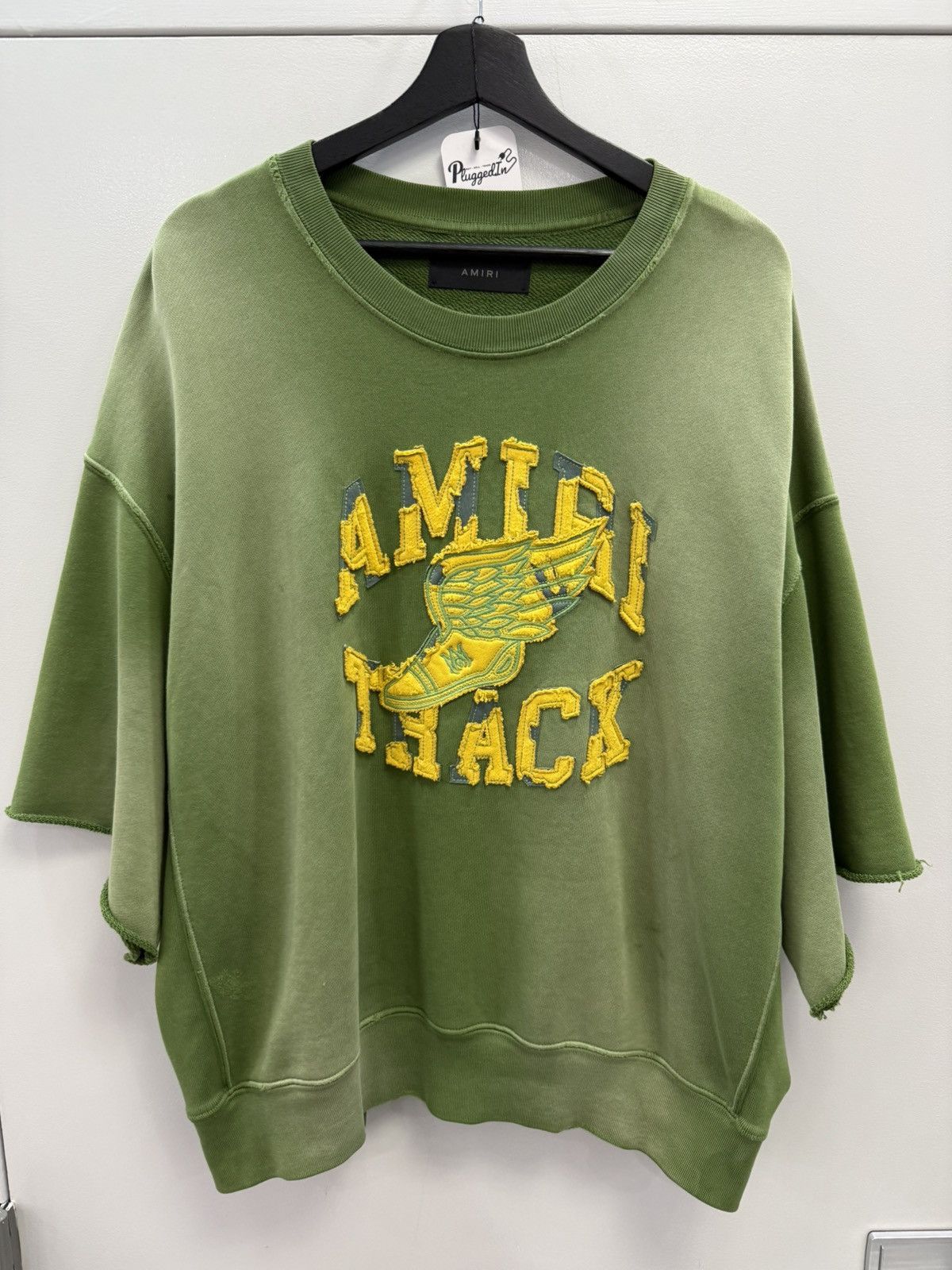 Amiri Amiri Green Track T-Shirt Size US M / EU 48-50 / 2 - 1 Thumbnail