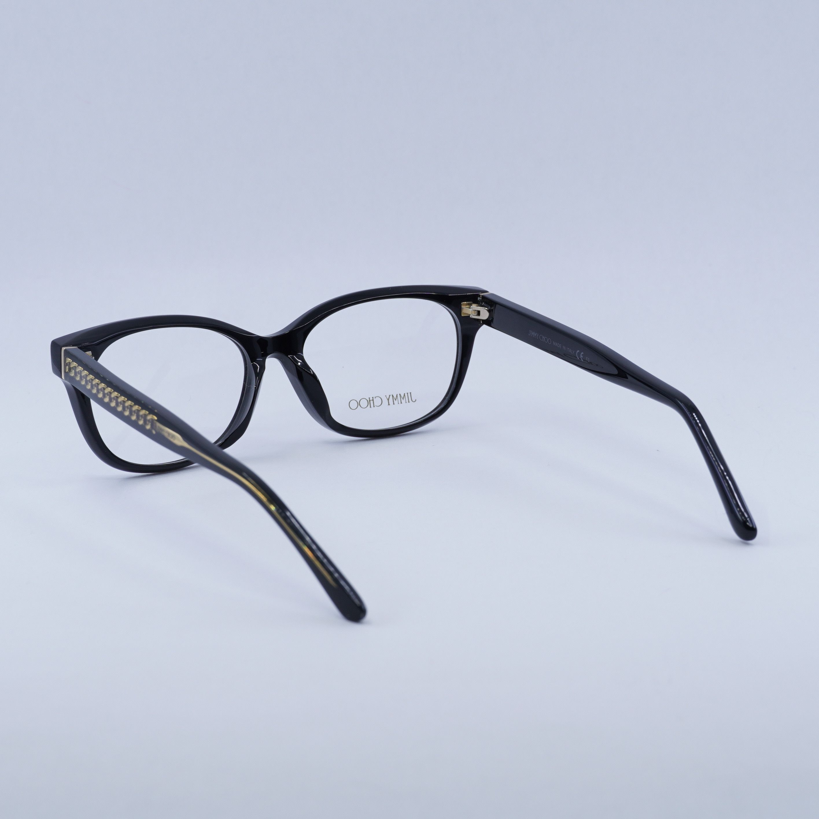 Jimmy Choo Jimmy Choo JC198/F 0807 00 Eyeglasses 52mm Size ONE SIZE - 4 Thumbnail