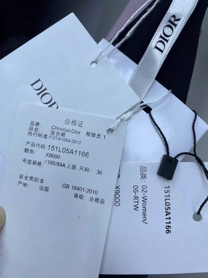 Dior Dior Tibetan black suspender dress 2504-Nextarrow Size XS / US 0-2 / IT 36-38 - 9 Thumbnail