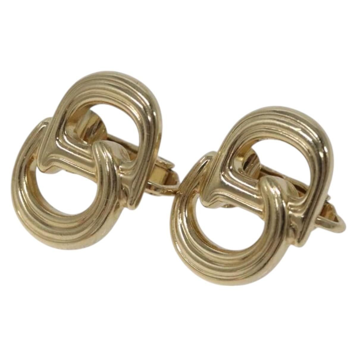 Dior Christian Dior CD logo clip earrings Metal Size ONE SIZE - 1 Thumbnail