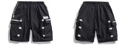 Japanese Brand 20SS Indigo Union Japan Black Big Pocket Worker Shorts Size US 32 / EU 48 - 4 Thumbnail