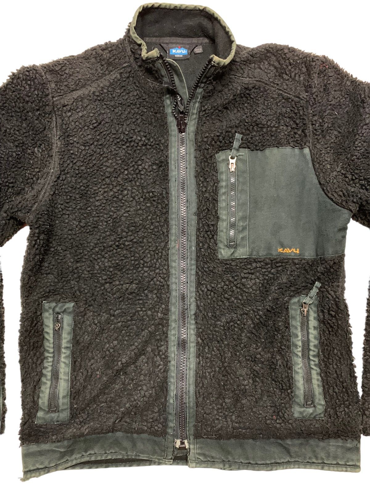 Japanese Brand × KAVU × Vintage KAVU SHERPA FLEECE JACKET Size US M / EU 48-50 / 2 - 10 Thumbnail
