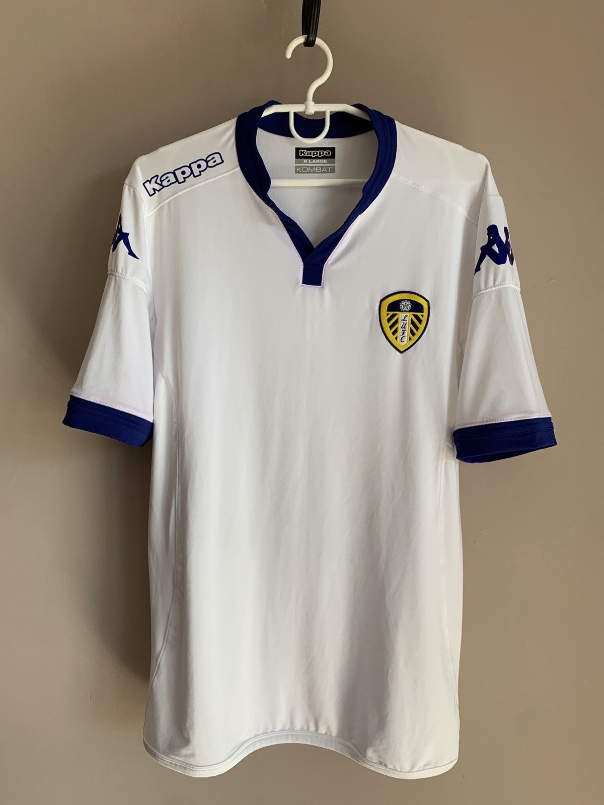 Kappa Leeds United 2015 2016 kappa soccer shirt jersey football XL Size US XL / EU 56 / 4 - 1 Thumbnail