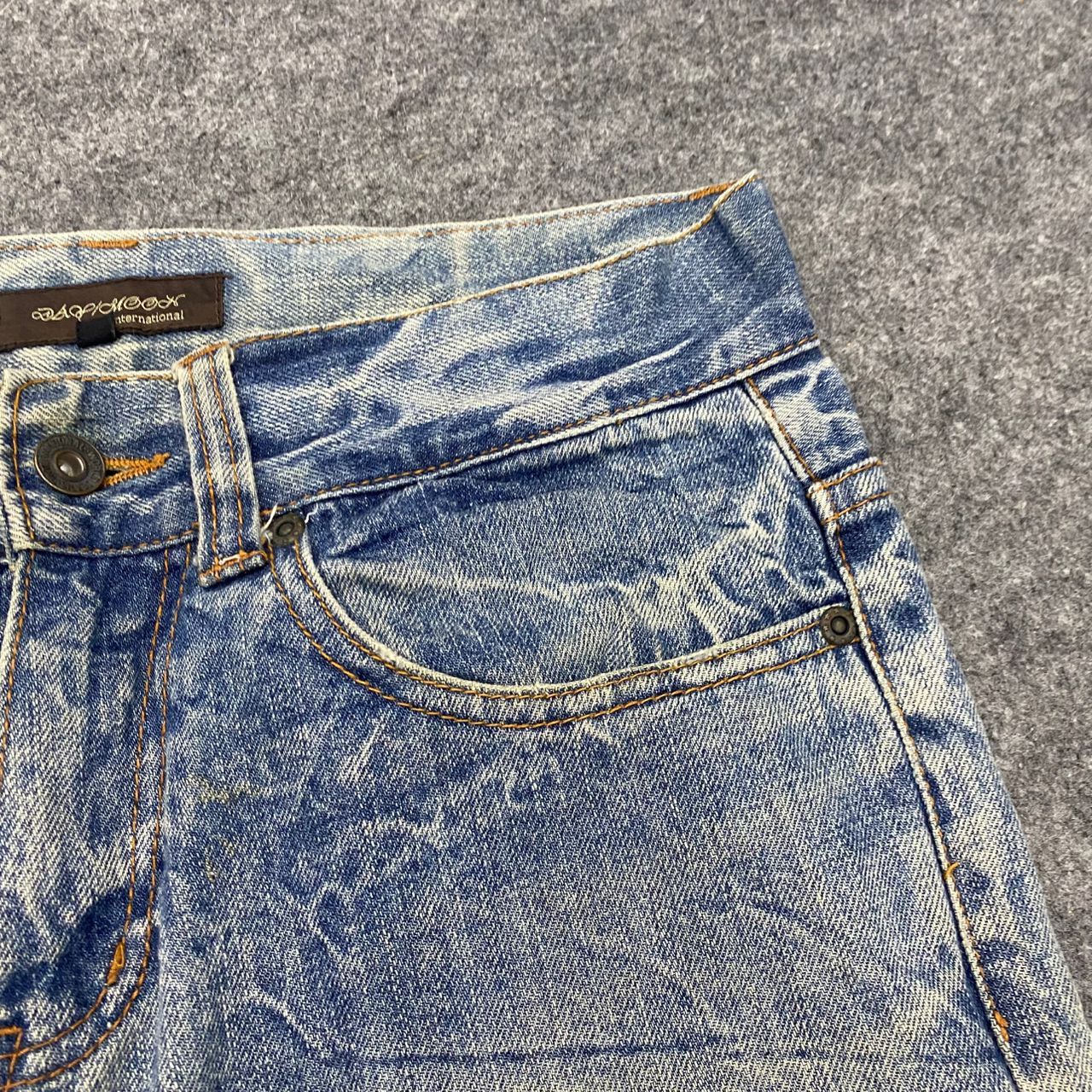 If Six Was Nine 💥Best Offer💥Vintage Dopimoon Distressed Denim Size US 31 - 8 Thumbnail
