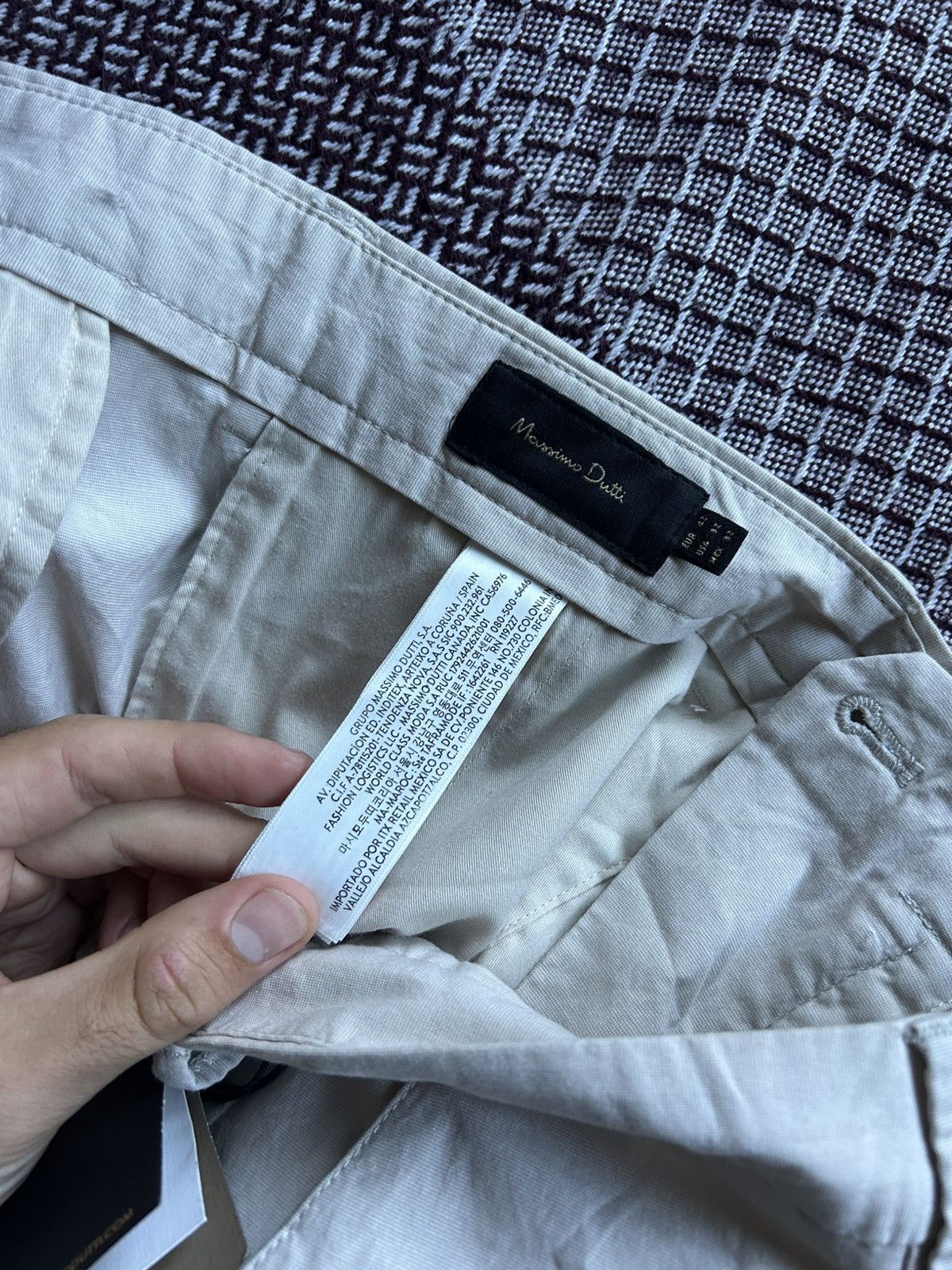 Massimo Dutti Massimo Dutti Relaxed Fit Old Money Style New Pants Size 32 Size US 32 / EU 48 - 9 Thumbnail