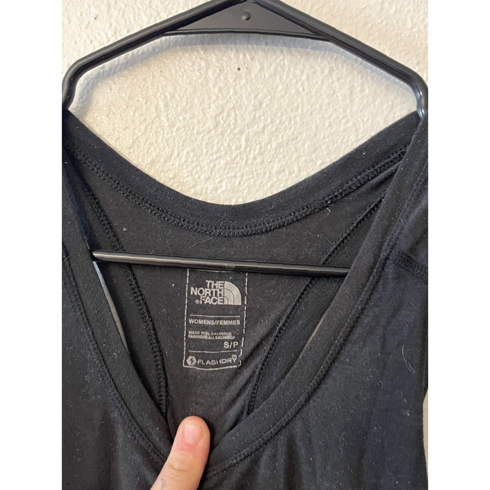 The North Face The North Face Tank Top Womens Small Black FlashDry Athletic Gym Running Shirt Size S / US 4 / IT 40 - 2 Thumbnail