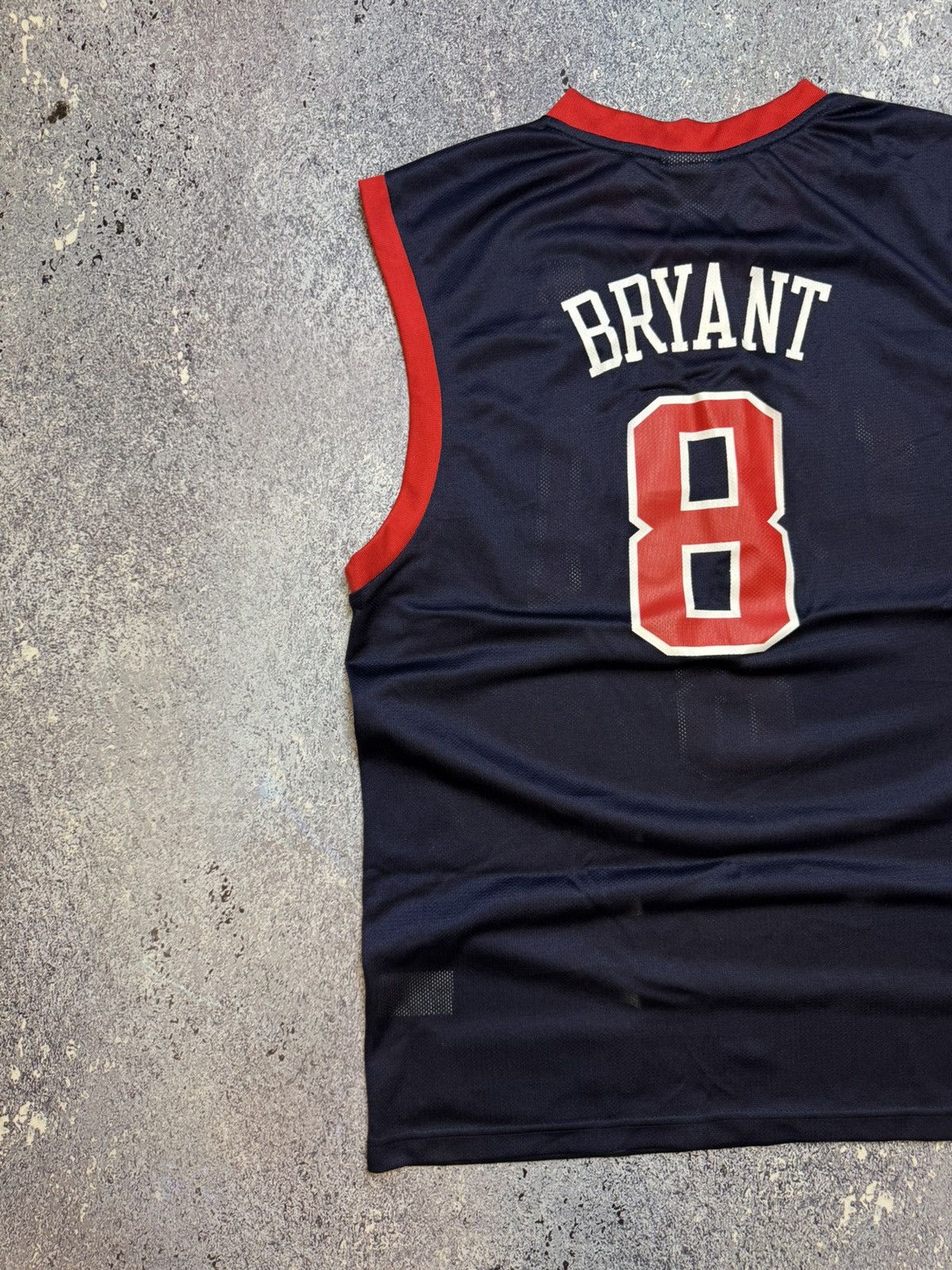 NBA × Reebok × Vintage KOBE BRYANT 8 USA BASKETBALL VINTAGE REEBOK JERSEY Size US L / EU 52-54 / 3 - 11 Thumbnail