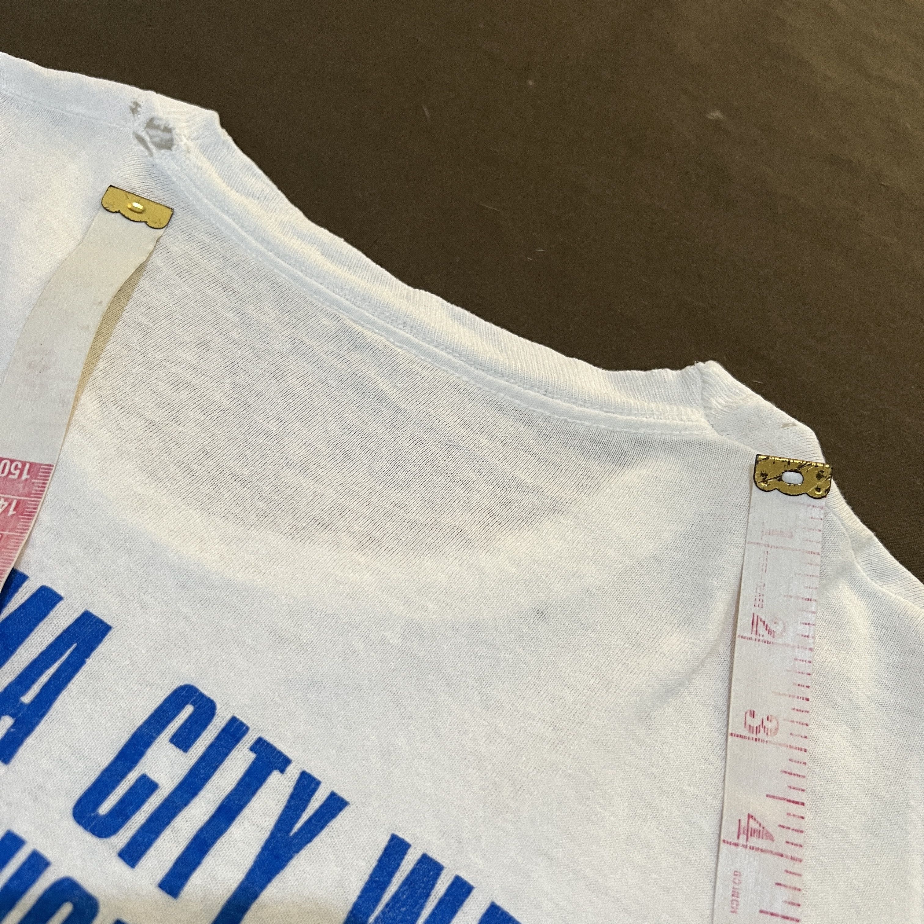 Japanese Brand × Vintage Vintage 90s anniversary 76 Lubricant Oil Promo Tee 2XL Size US XXL / EU 58 / 5 - 7 Thumbnail