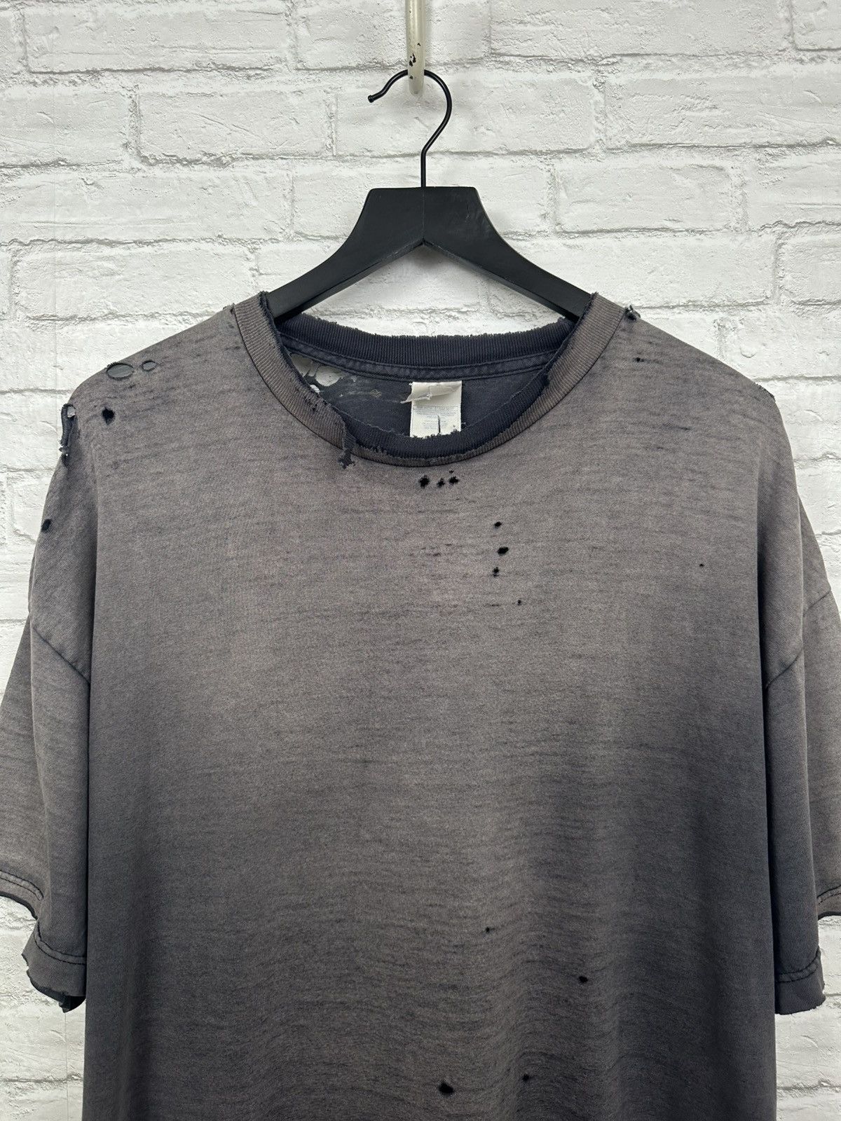 Alstyle (2XL) ABSOLUTELY THRASHED FADED Vintage Short sleeve tee Size US XXL / EU 58 / 5 - 3 Thumbnail