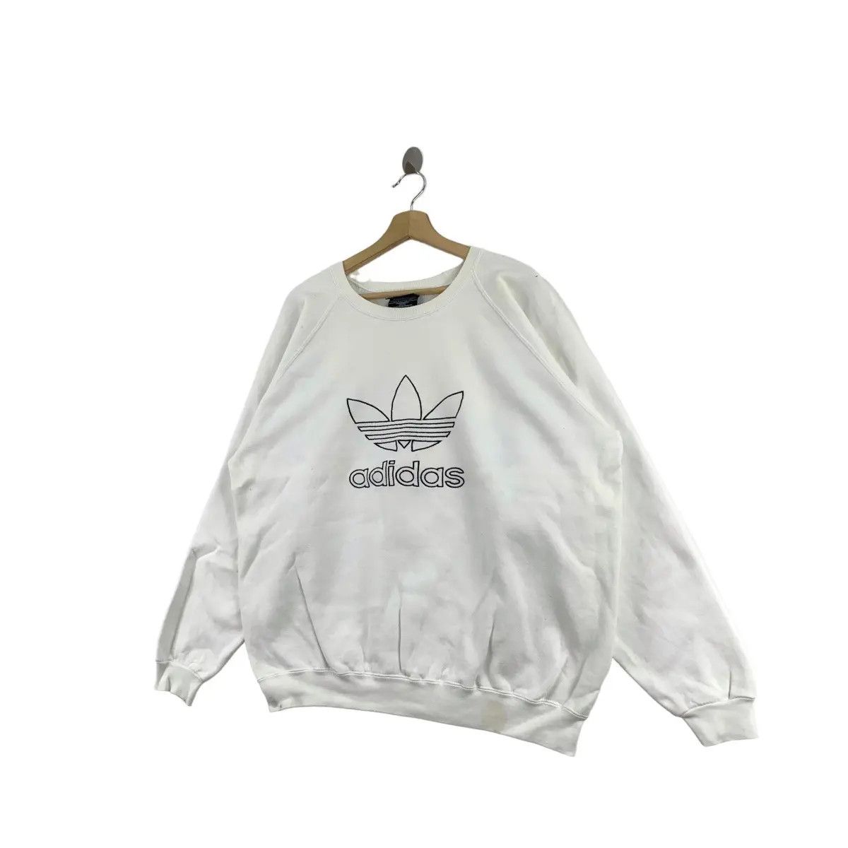 Adidas Vintage 90’ ADIDAS ORIGINALS Trefoil Logo Made In USA Size M / US 6-8 / IT 42-44 - 4 Thumbnail