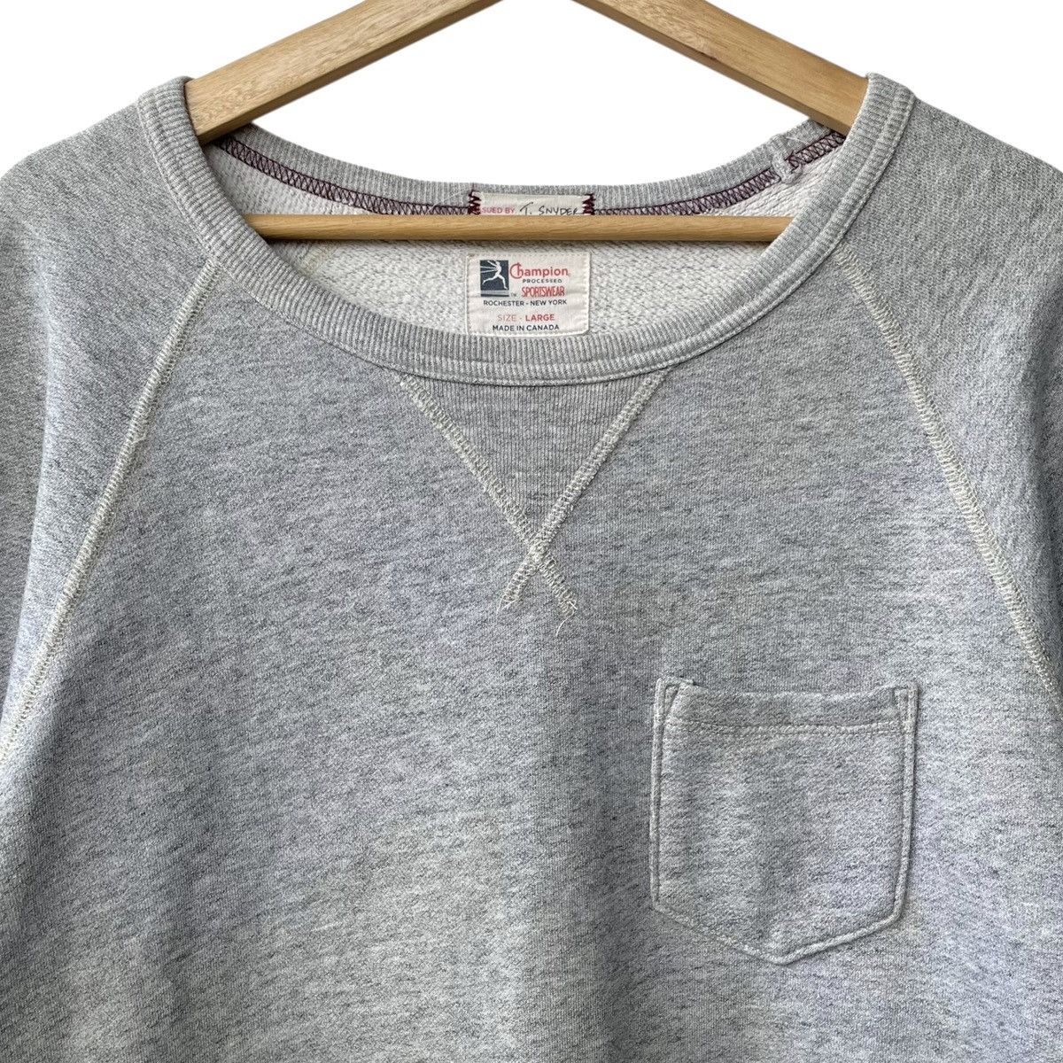 Todd Snyder Todd Snyder NYC For Champion Running Man Repro Crewneck Size US L / EU 52-54 / 3 - 3 Thumbnail