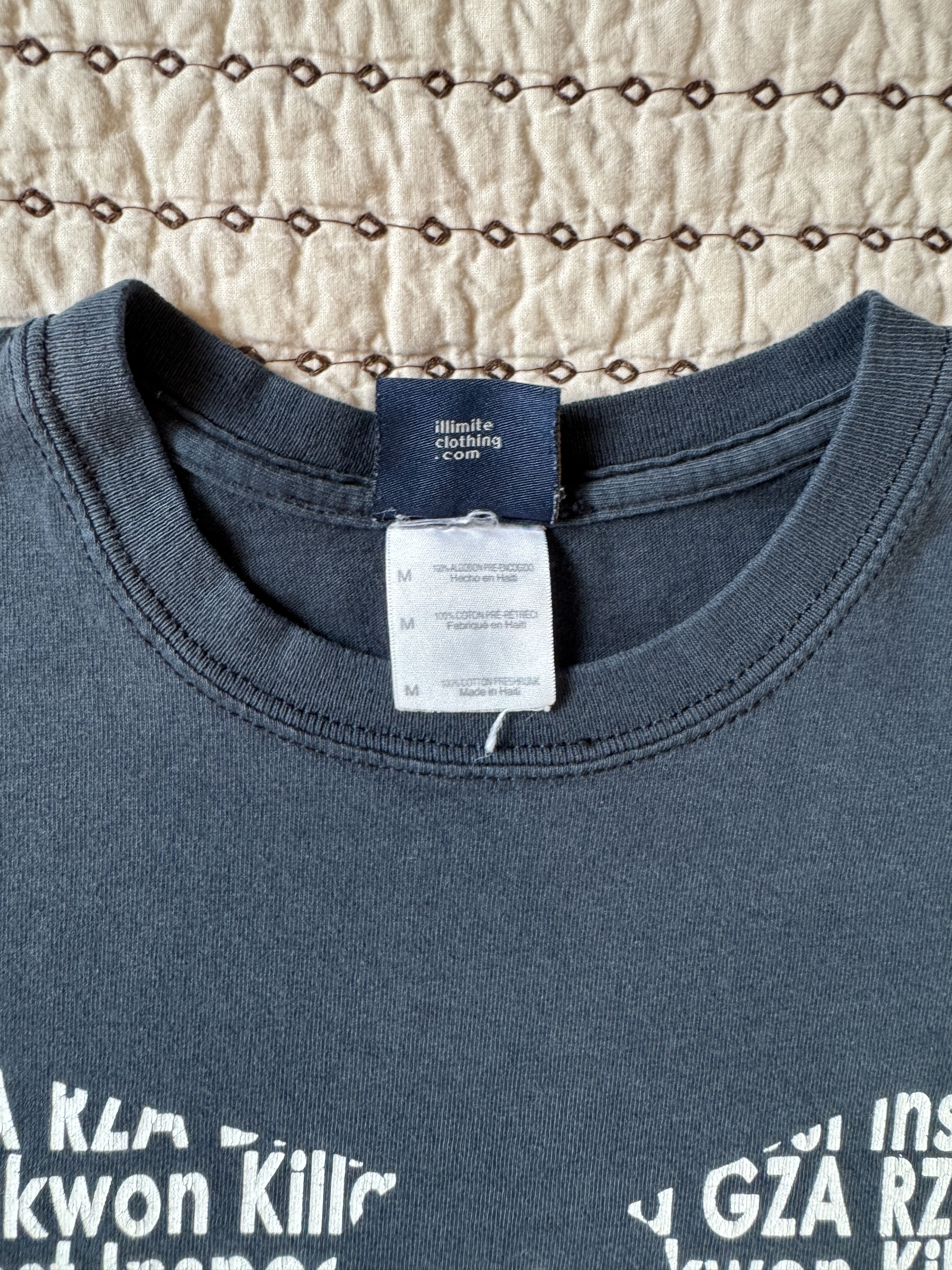 Rap Tees WU TANG TEE - SINGLE-STITCH ILLIMITE (MEDIUM) Size US M / EU 48-50 / 2 - 5 Thumbnail