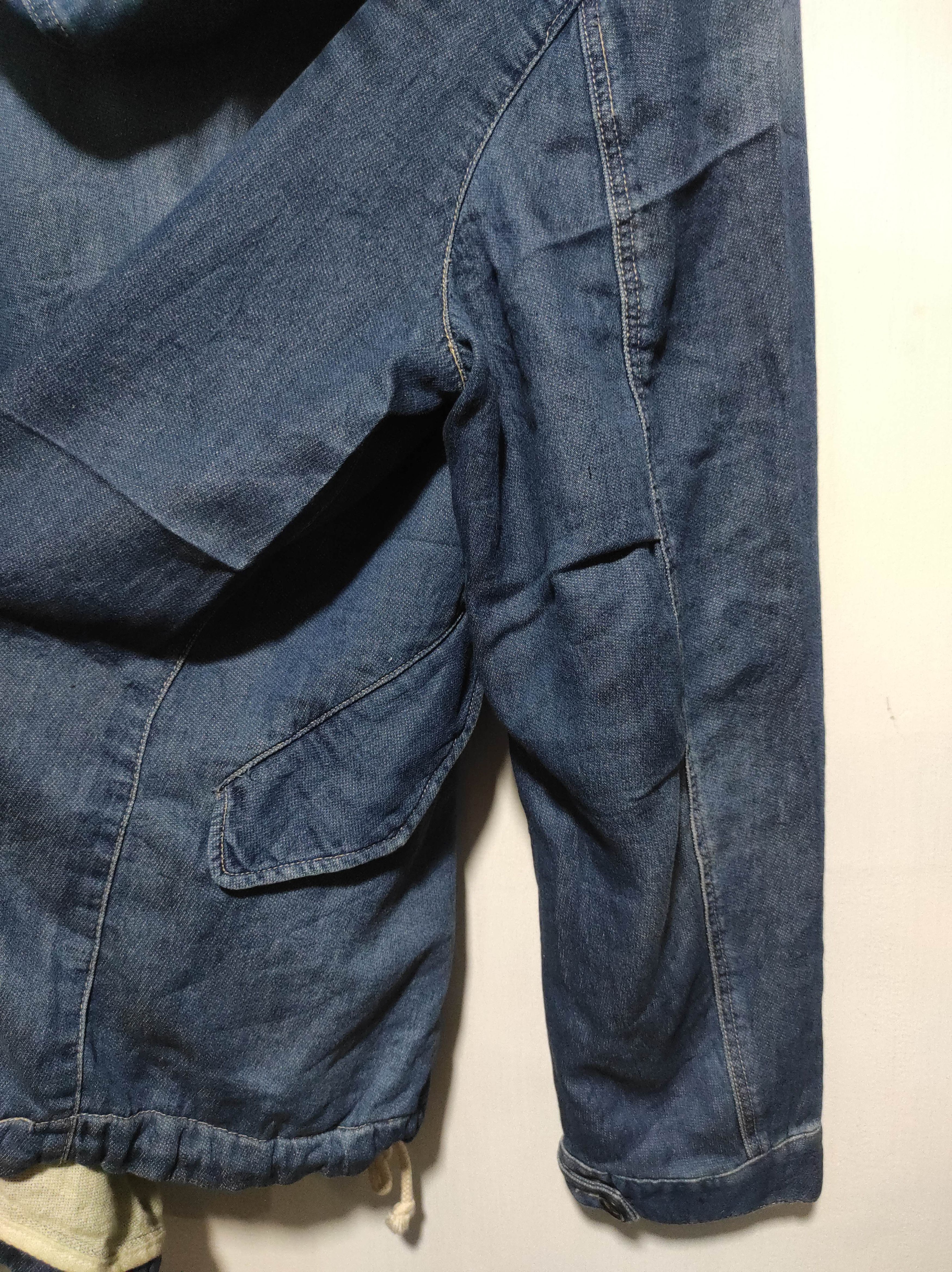 Japanese Brand Purple & Yellow Denim Zip Fur Hoodie Ifsixwasnine Lgb Style Size US L / EU 52-54 / 3 - 14 Thumbnail