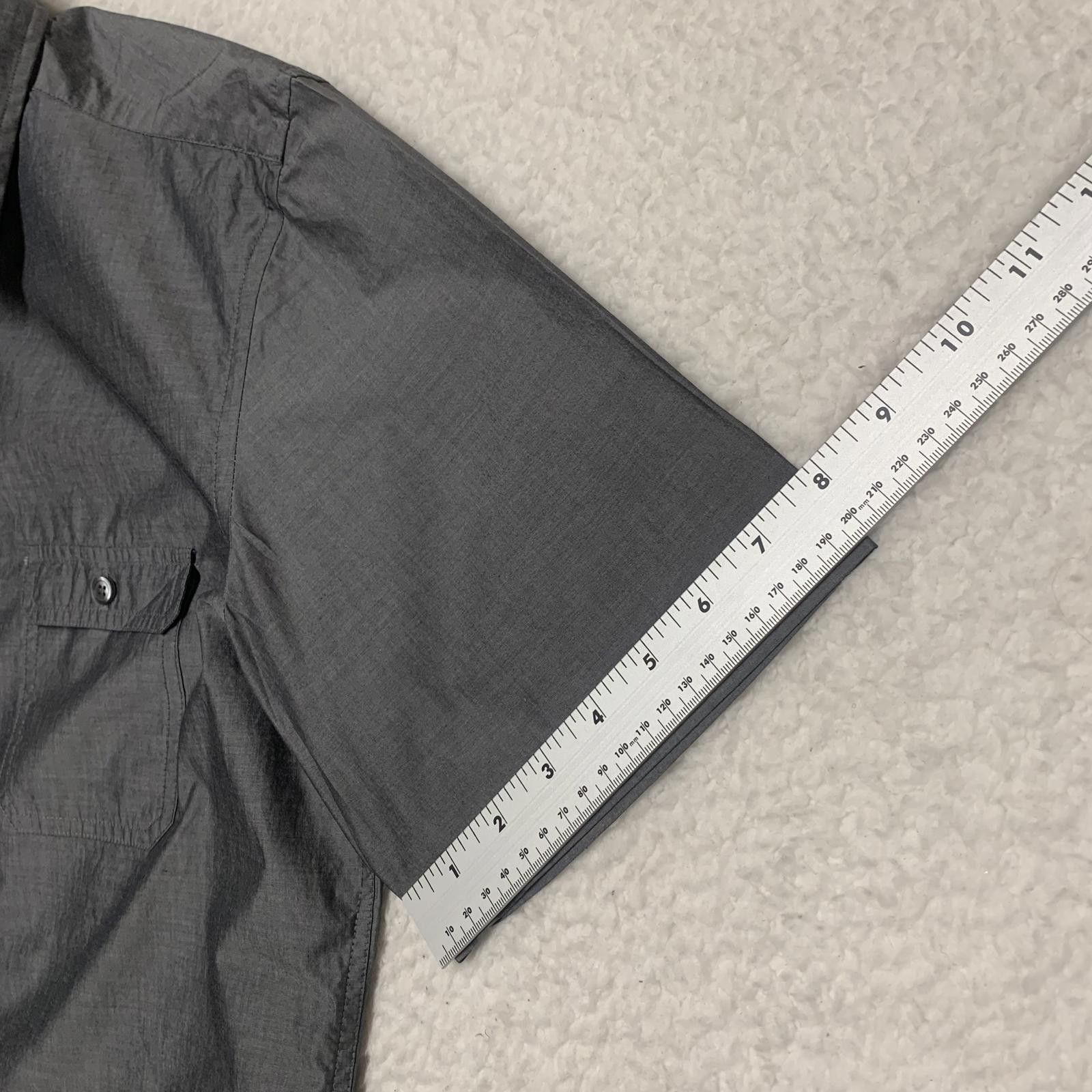 Alfani Alfani Men's Large Gray Slim Fit Short Sleeve Shirt Size US L / EU 52-54 / 3 - 9 Thumbnail