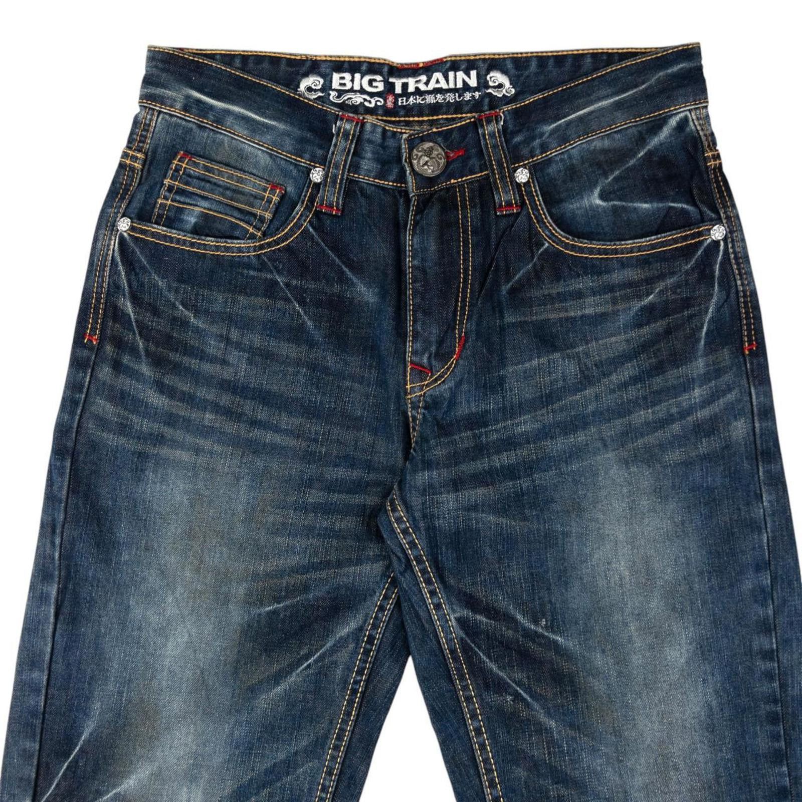 Other Vintage Big Train Embroidered Koi Fish Denim Jeans Size W30 Size US 30 / EU 46 - 4 Thumbnail
