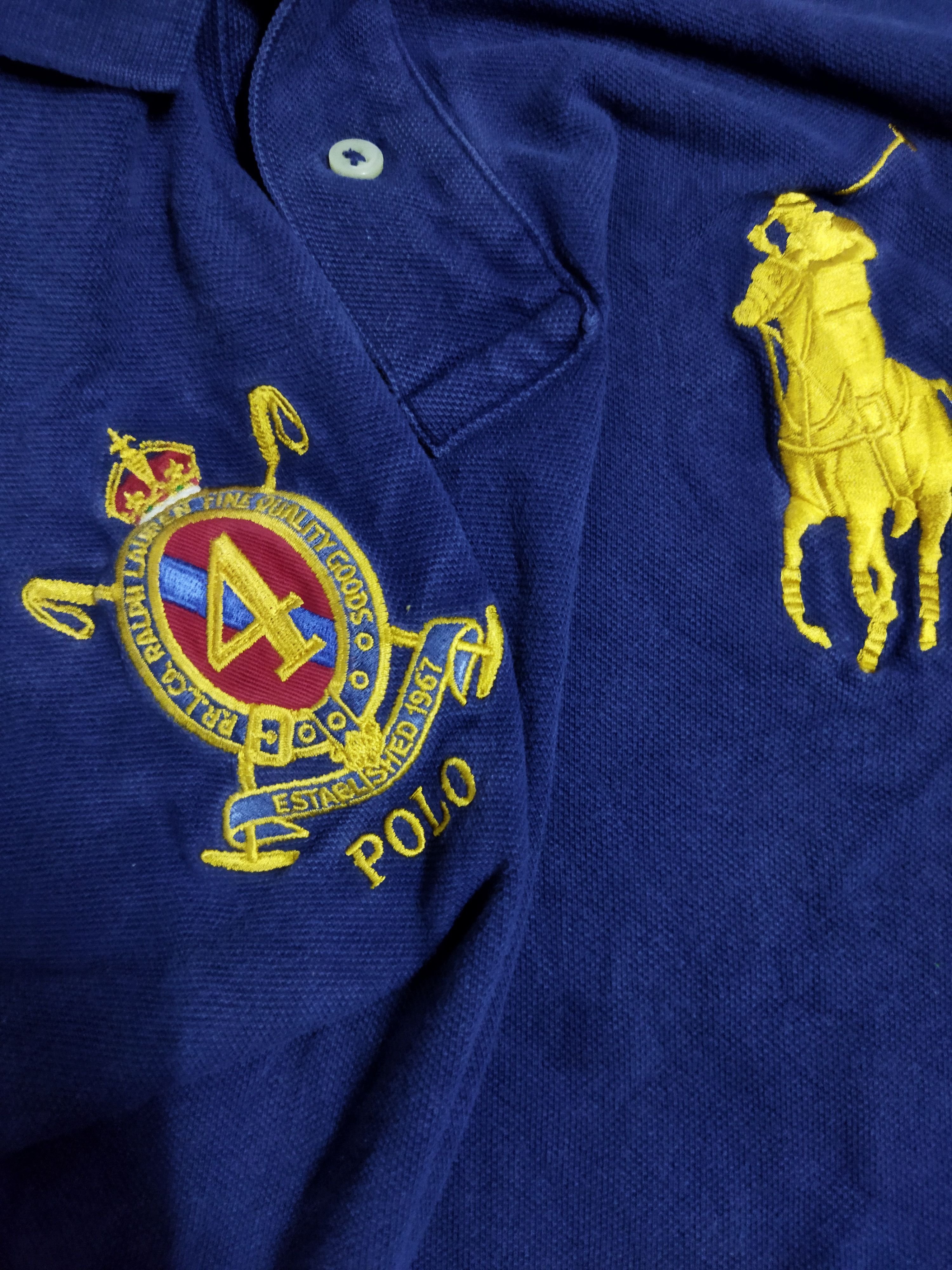Polo Ralph Lauren Polo Ralph Lauren Big Pony Polo Tee Size US M / EU 48-50 / 2 - 2 Thumbnail