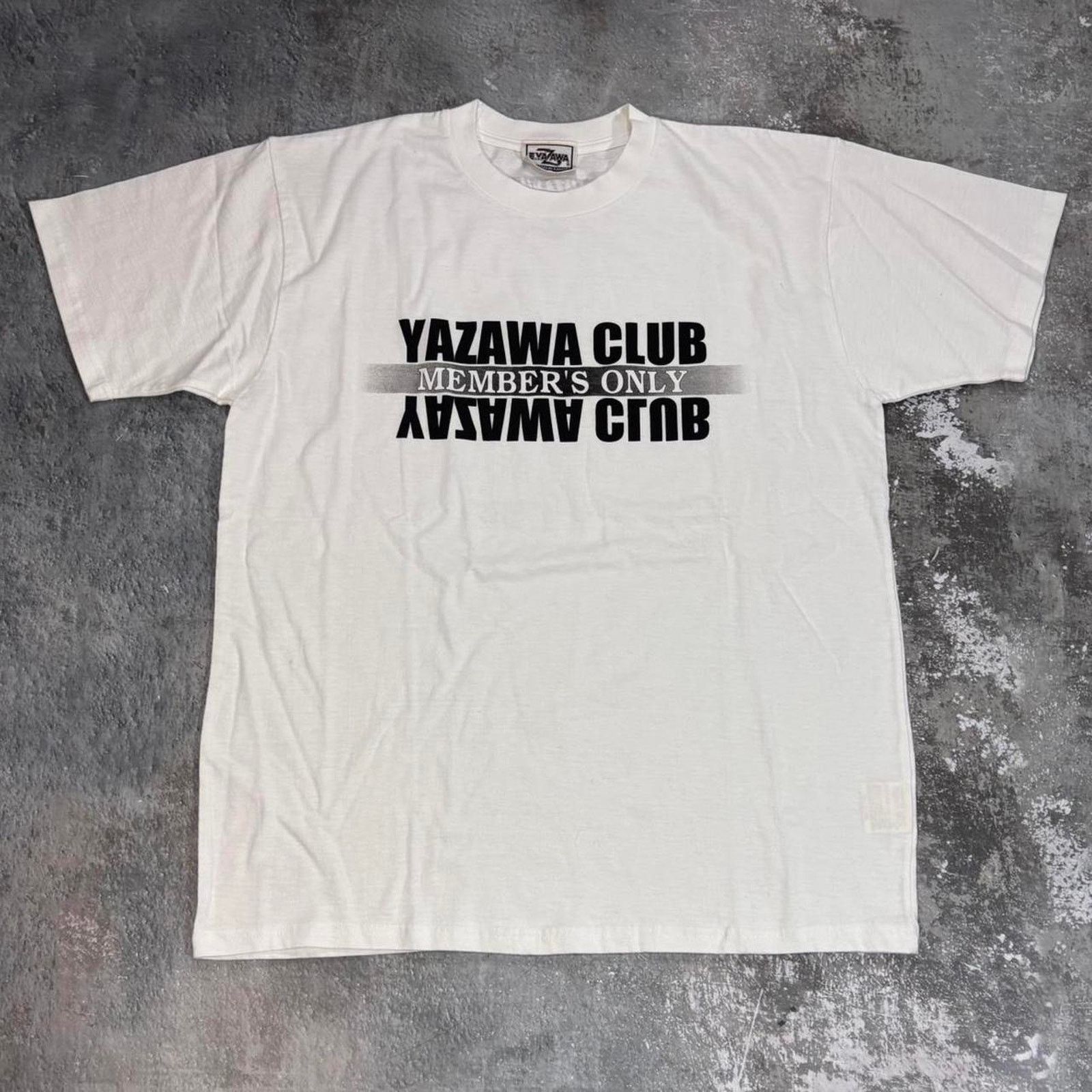 Vintage 90s Eikichi Yazawa Club T Shirt. Band Tee Large