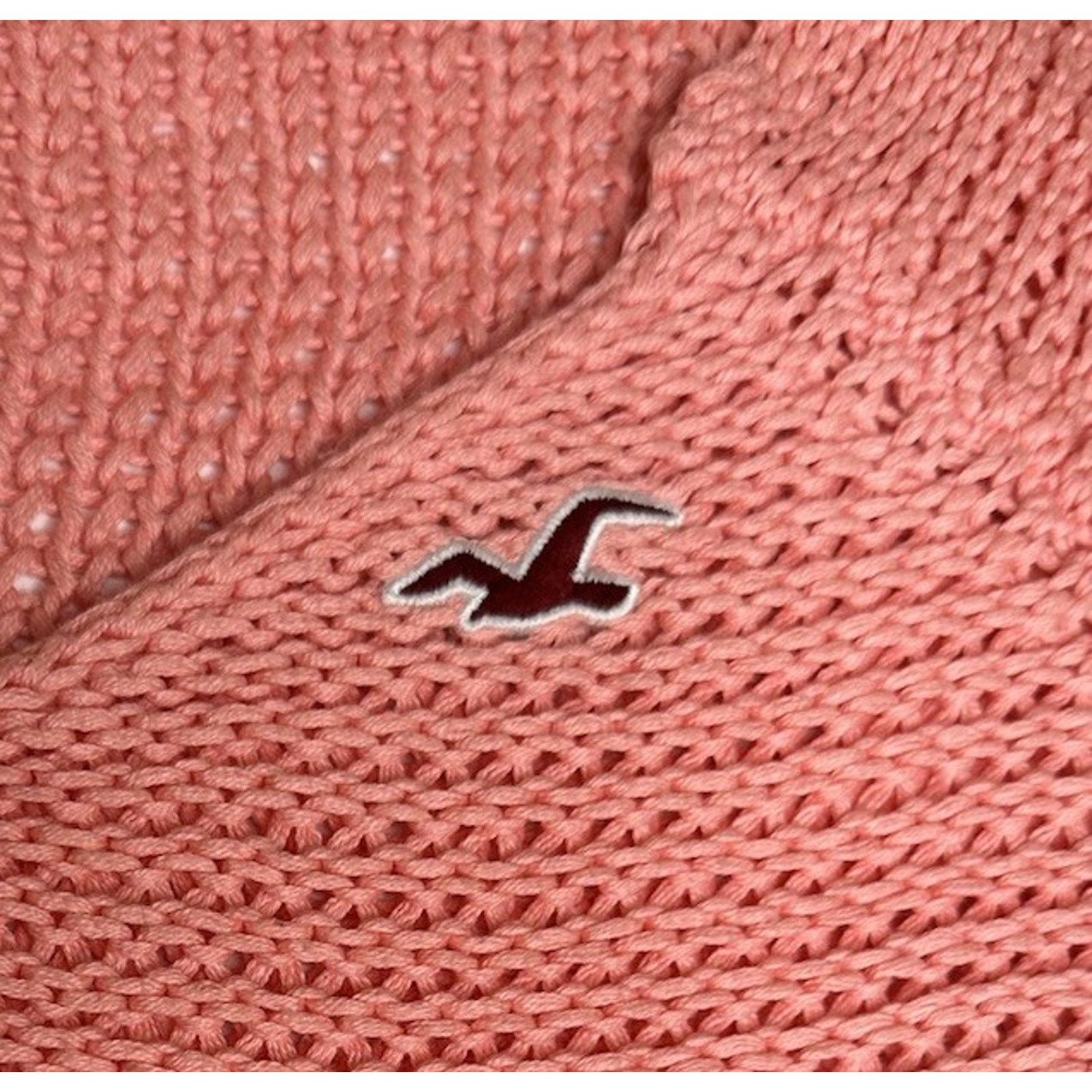 Hollister HOLLISTER Pink Coral Ombre V-Neck Beach Sweater Cover Up M Size M / US 6-8 / IT 42-44 - 8 Thumbnail