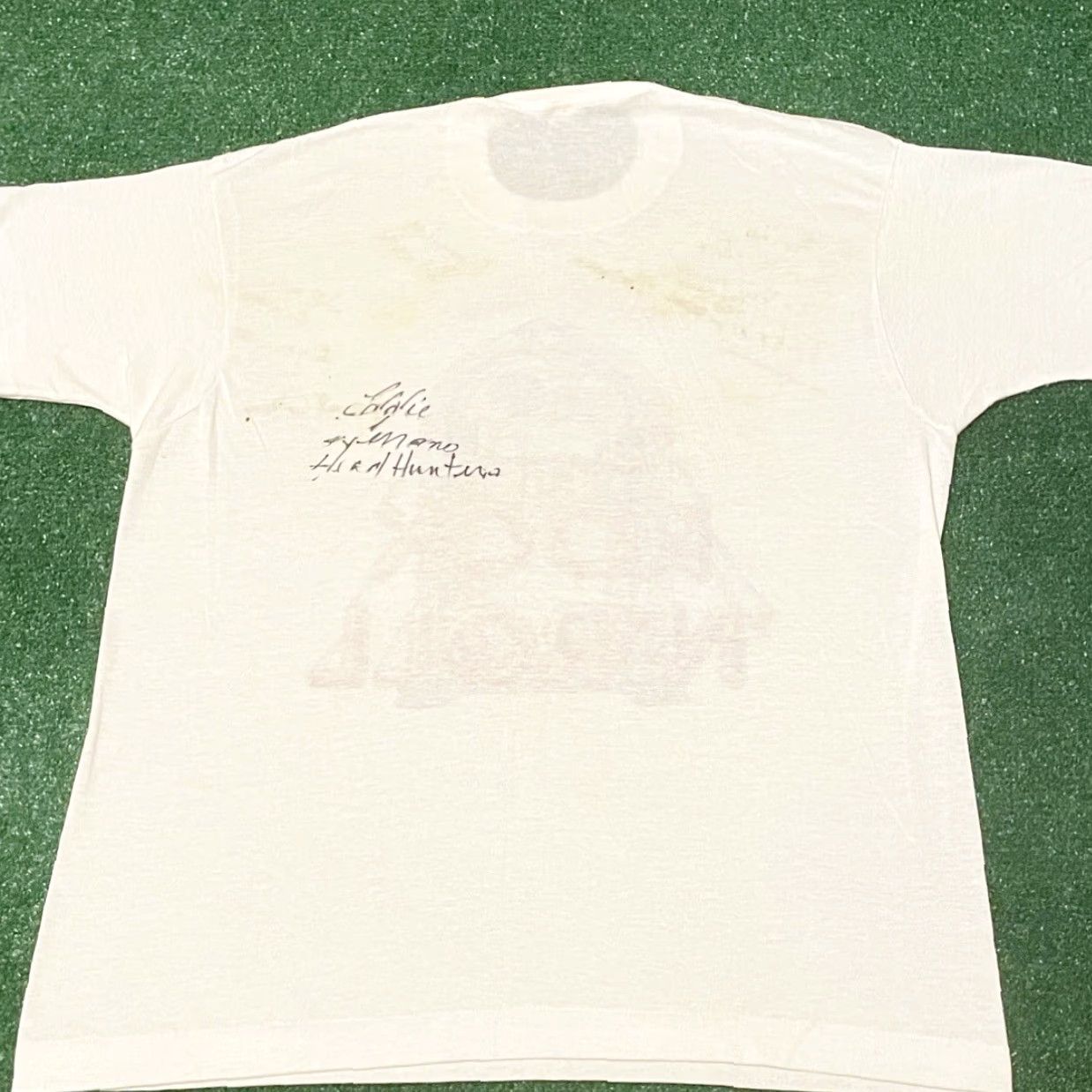 Vintage VINTAGE 80s 90s Thirty Years Of Rock N Roll Autograph T-Shirt L White Mens Band Tee Size US L / EU 52-54 / 3 - 6 Thumbnail