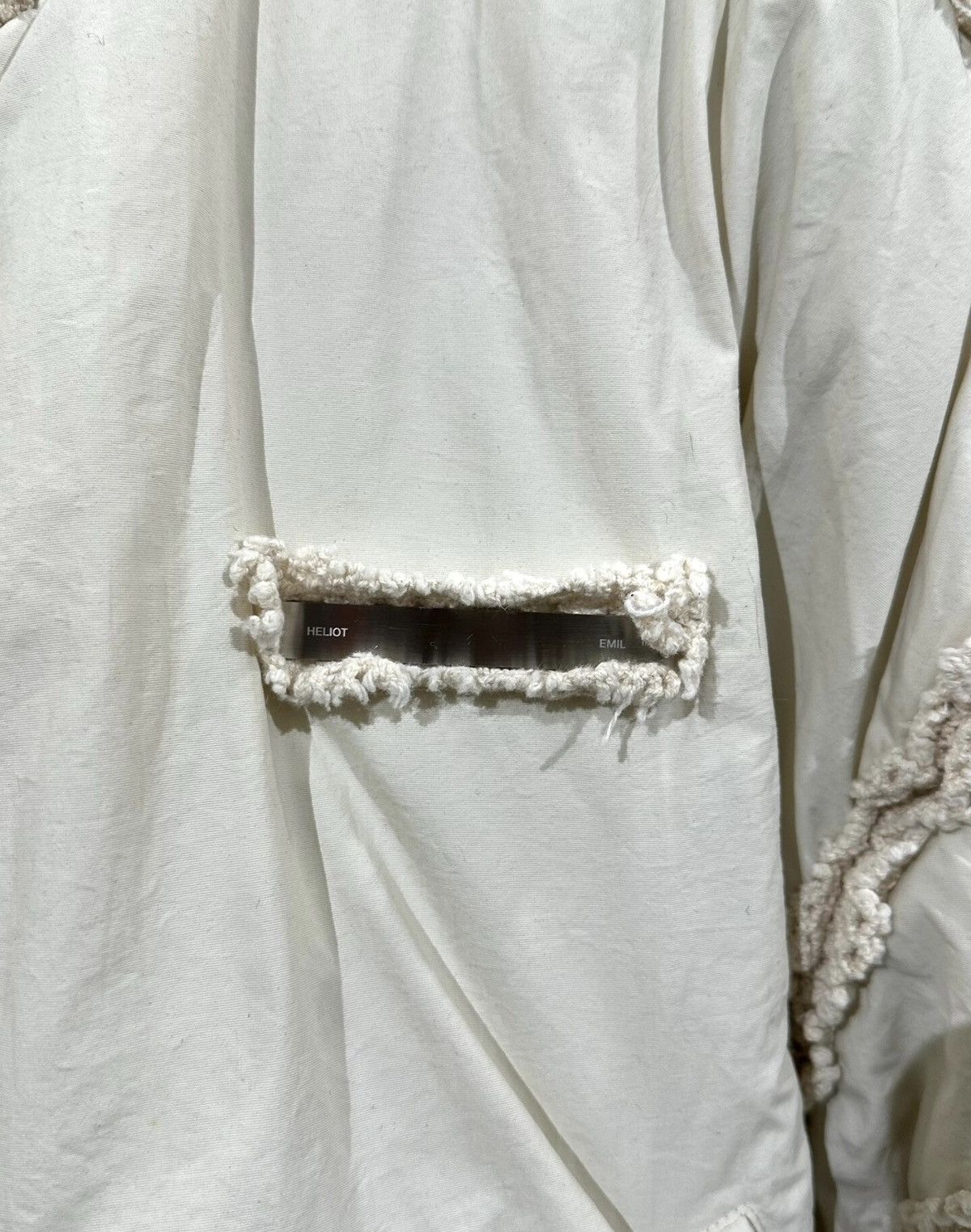 Heliot Emil Heliot Emil HE Mesh-Panel Distressed Quilted Jacket Size US S / EU 44-46 / 1 - 5 Thumbnail