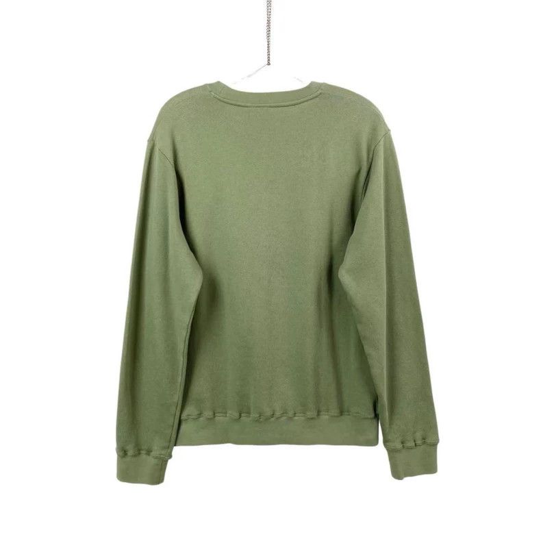 Loewe LOEWE Gray and green chest orange embroidered logo round n Size L / US 10 / IT 46 - 2 Thumbnail