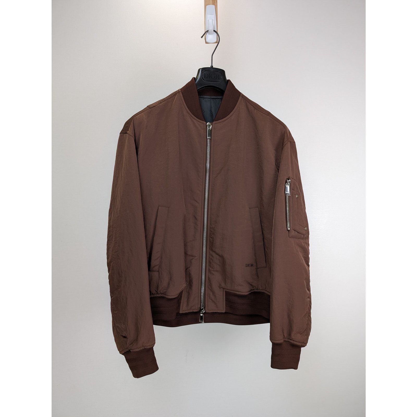 Dior × Travis Scott o1rshd1 Cactus Jack Embroidered Bomber Jacket in Bordeaux Size US M / EU 48-50 / 2 - 7 Thumbnail
