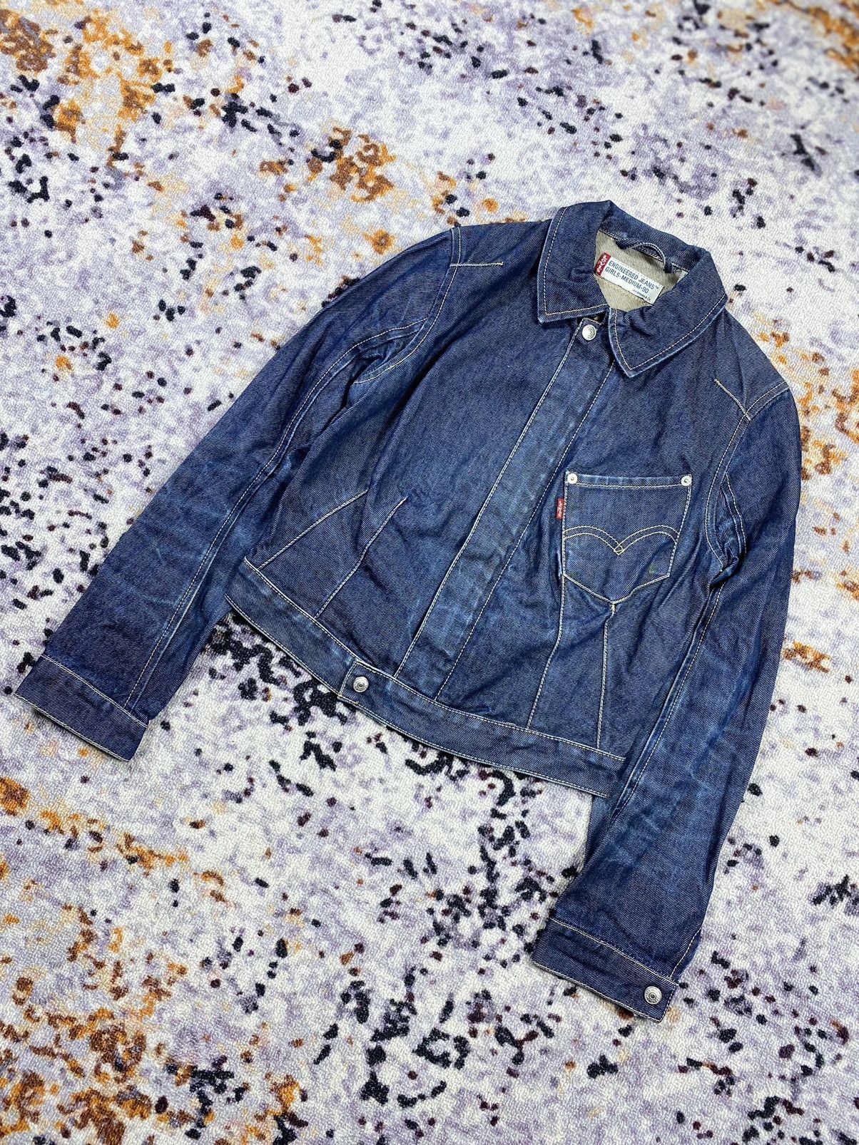 Denime × Levi's × Vintage Levi’s Grils Vintage Engineered Denim Jacket Size M / US 6-8 / IT 42-44 - 1 Thumbnail