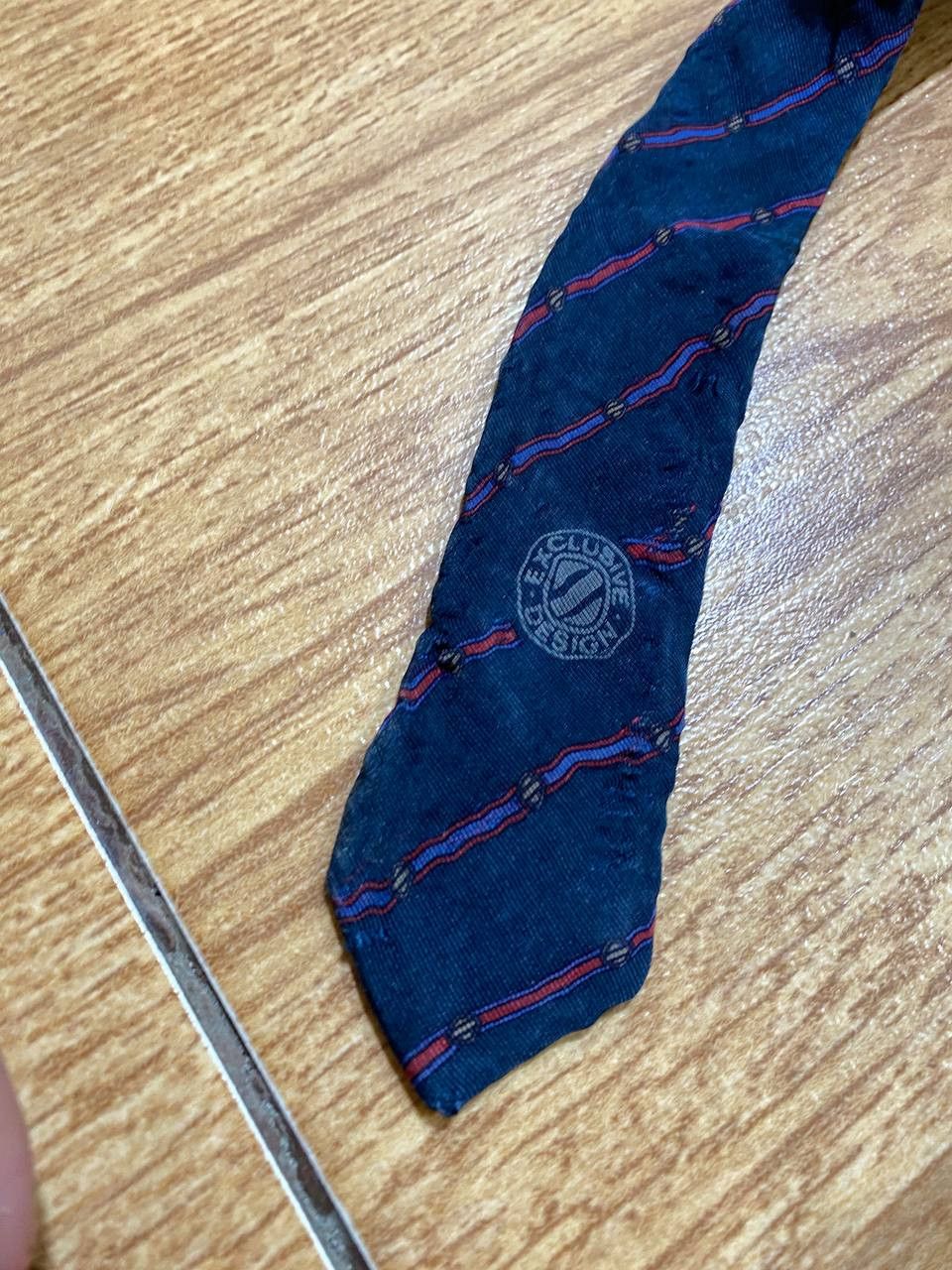 Ermenegildo Zegna Ermenegildo Zegna 100% Silk Tie Made in Italy Striped Size ONE SIZE - 14 Thumbnail