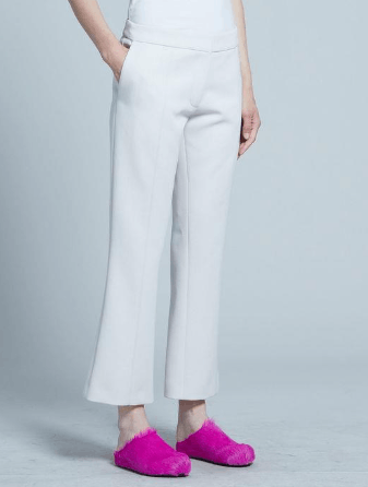 Marni o1srvl11e0624 Trousers in White Size 26" / US 2 / IT 38 - 3 Thumbnail