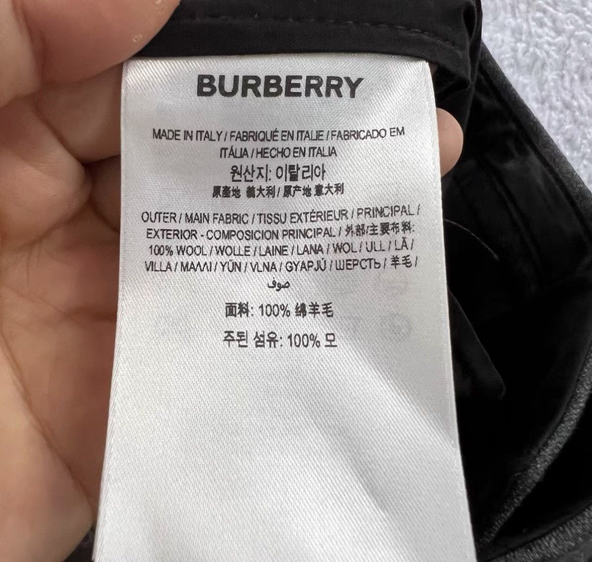 Burberry Burberry Charcoal Grey Casual Pants J41 Size 24" / US 00 / IT 34 - 5 Thumbnail