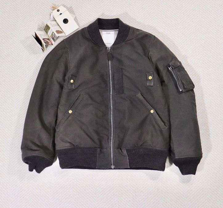 Visvim Visvim 15aw Thorson Jkt Jacket Dyed Flying Jacket Coat | Grailed