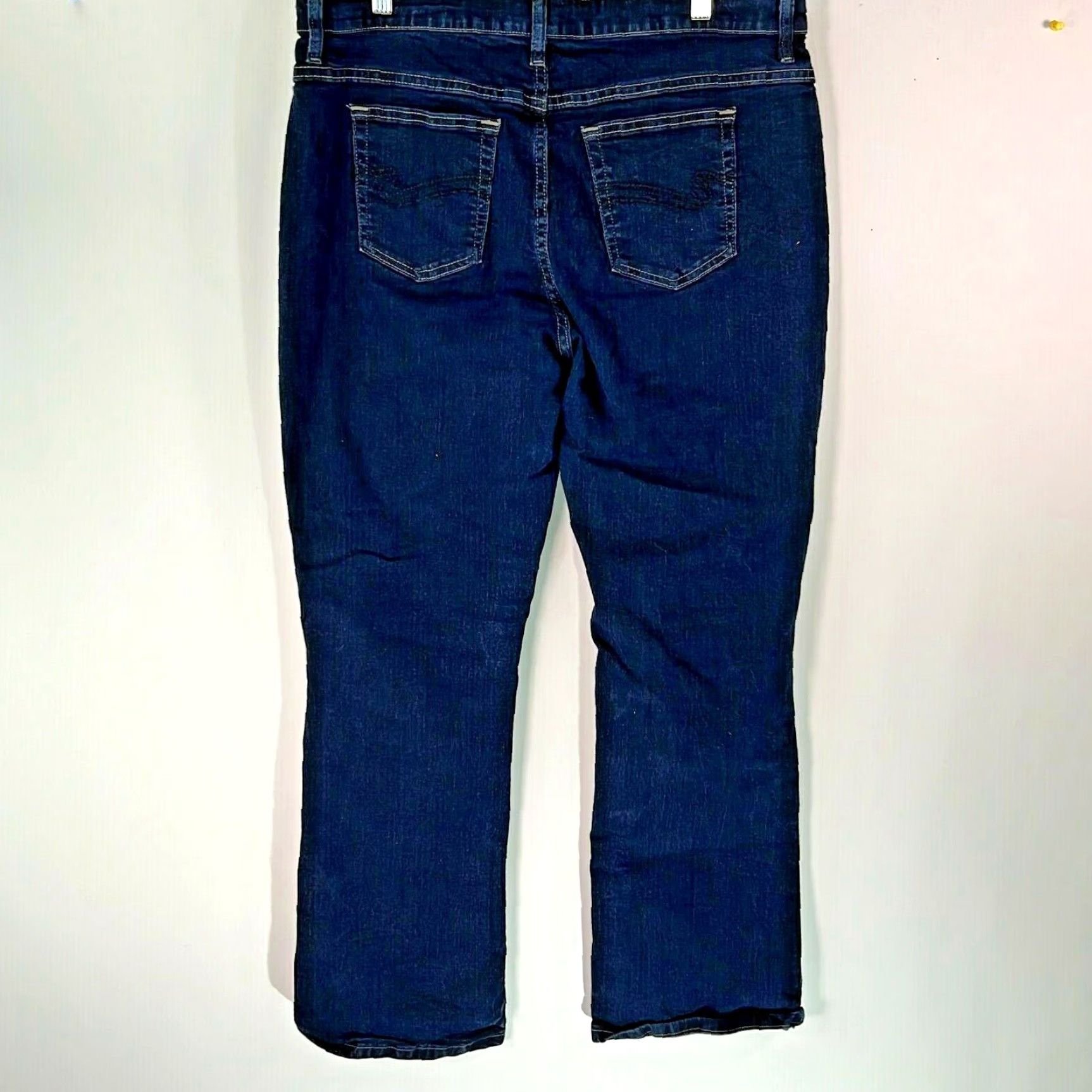 Vintage Riders By Lee Jeans Women Boot Cut Classic Fit Stretch Blue Size 16 Size 38" / US 16 / IT 52 - 2 Thumbnail