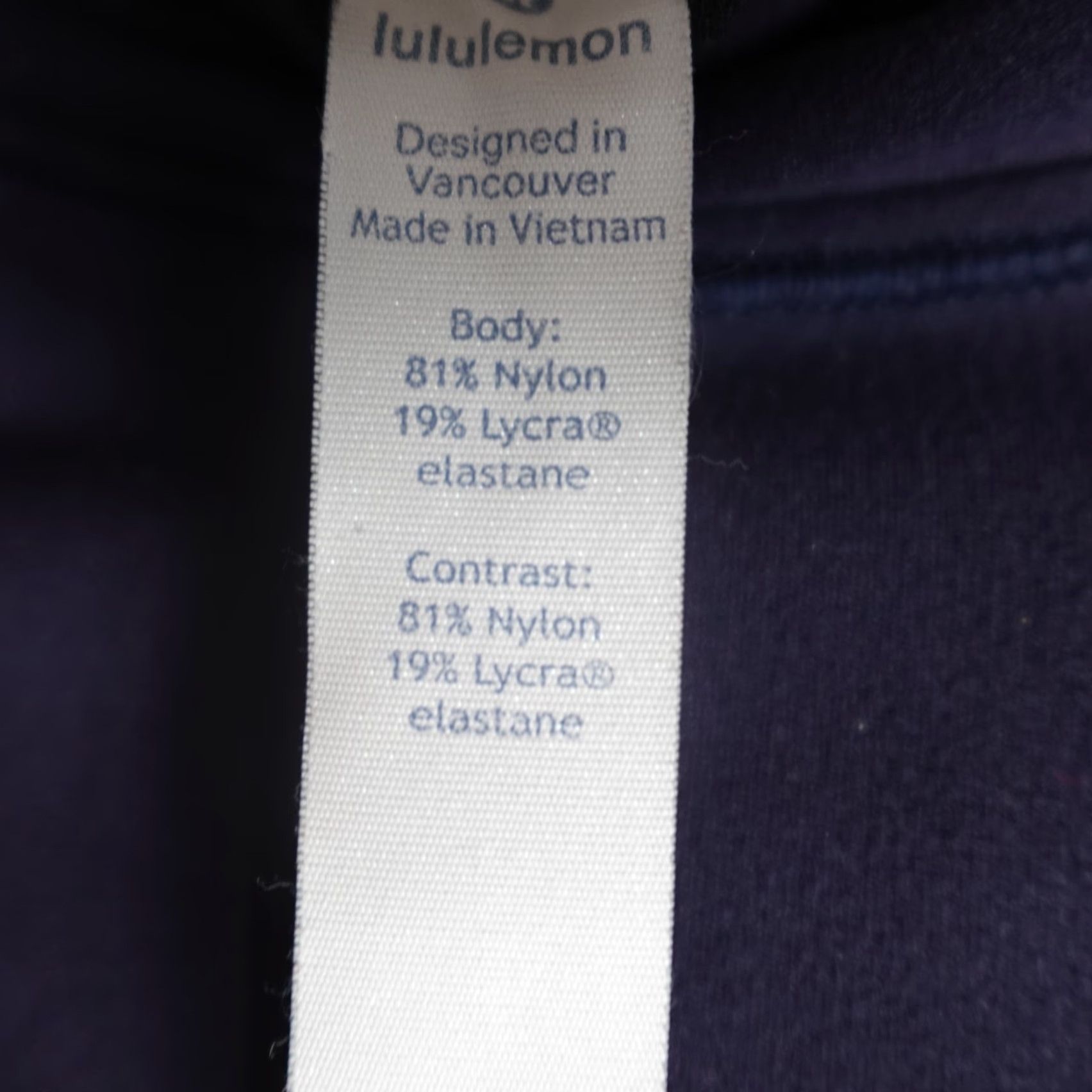 Lululemon Lululemon Womens Sweatshirt XL Blue Shape Up Nulu Pullover Midnight Navy Blue Colorblock Athletic Running Womens XL Size XL / US 12-14 / IT 48-50 - 6 Thumbnail