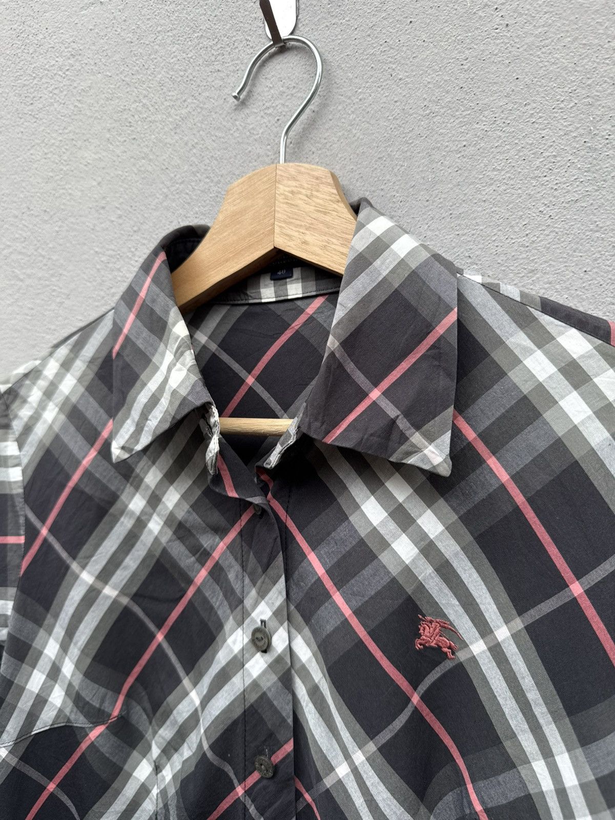 Burberry BURBERRY LONDON Nova Checkered Button Up Shirt Size S / US 4 / IT 40 - 2 Thumbnail