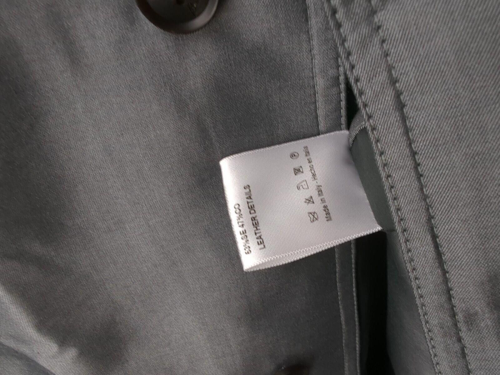 Brioni NWT $4450 BRIONI Sz XXL Gray Silk Cotton Outer Jacket Coat Size US XXL / EU 58 / 5 - 11 Thumbnail