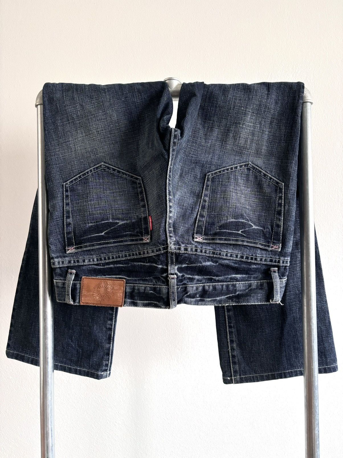 Tornado Mart Distressed TORNADO MART Boot Cut Flared Jeans Size US 32 / EU 48 - 2 Thumbnail