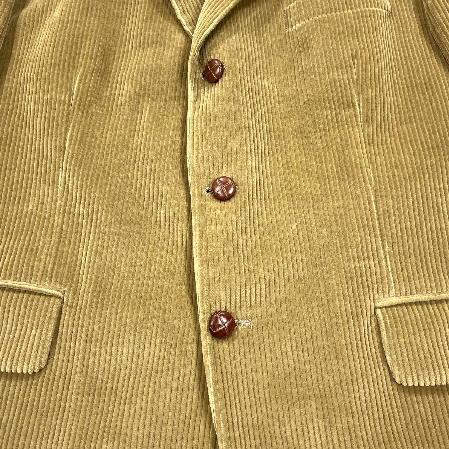 Chaps Chaps Ralph Lauren Sport Coat Mens 44R Tan Corduroy Made in Canada 3 Button Size US S / EU 44-46 / 1 - 3 Thumbnail